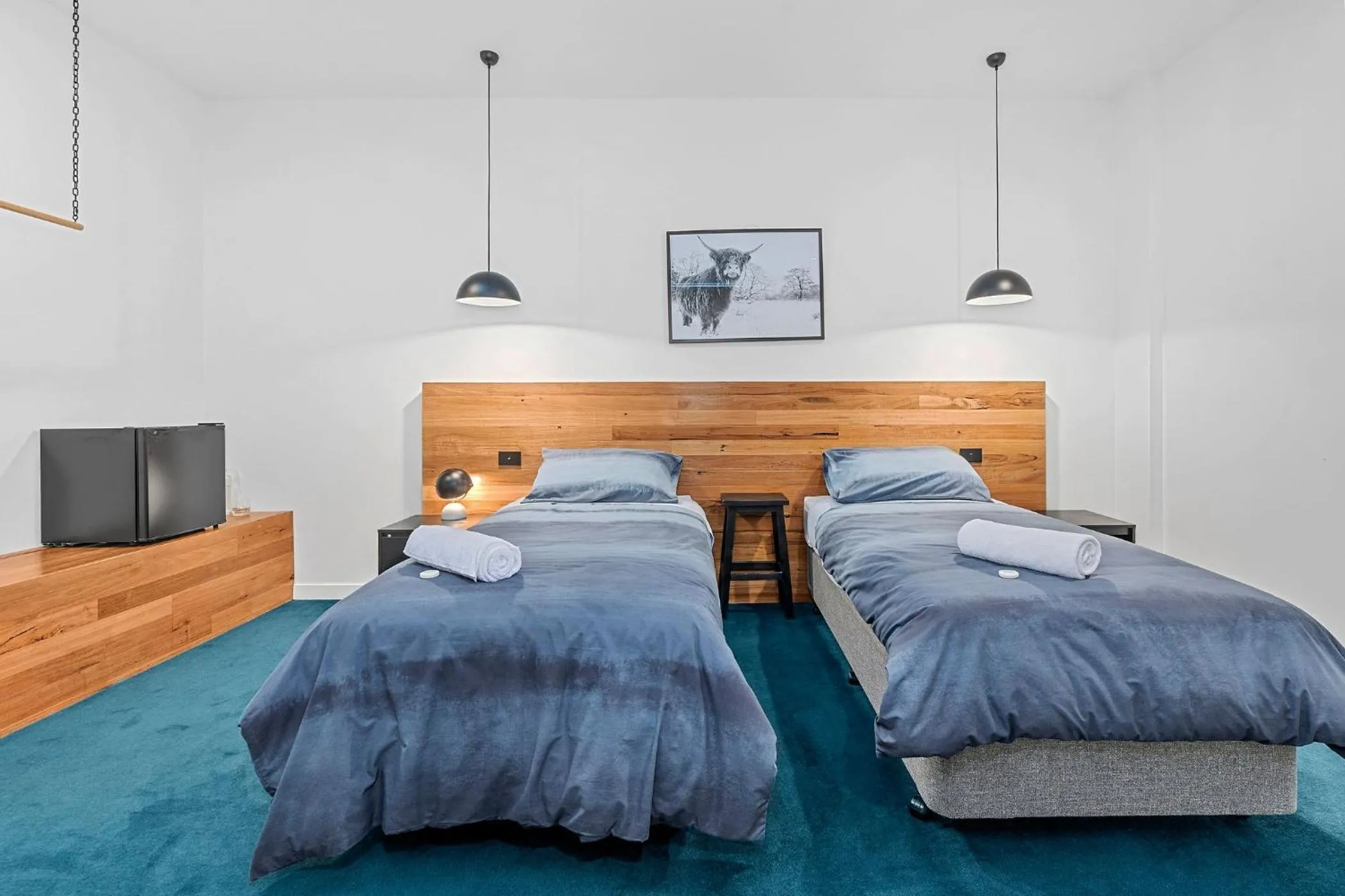 Bed in The Electric Hotel