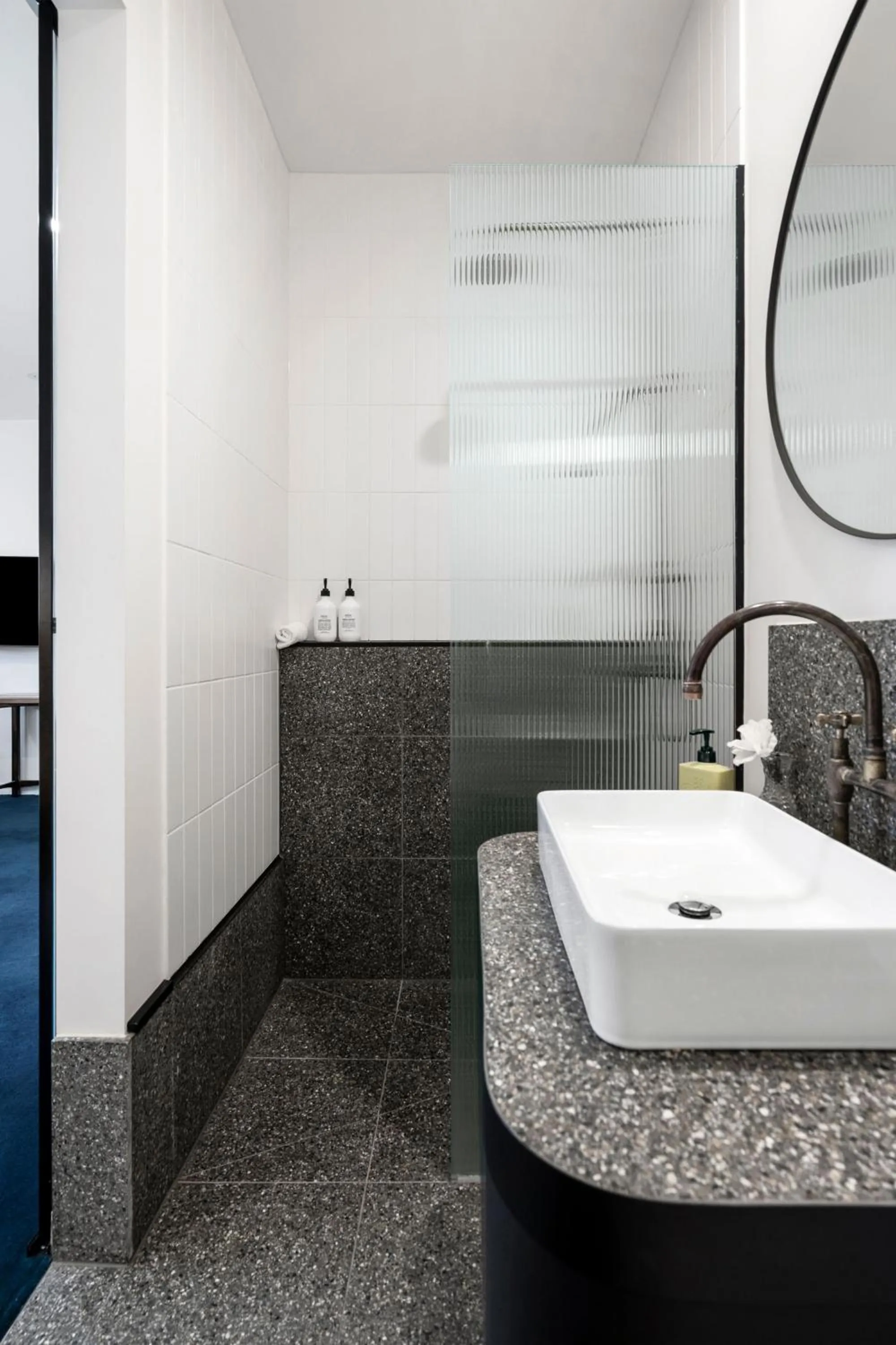 Shower in The Electric Hotel