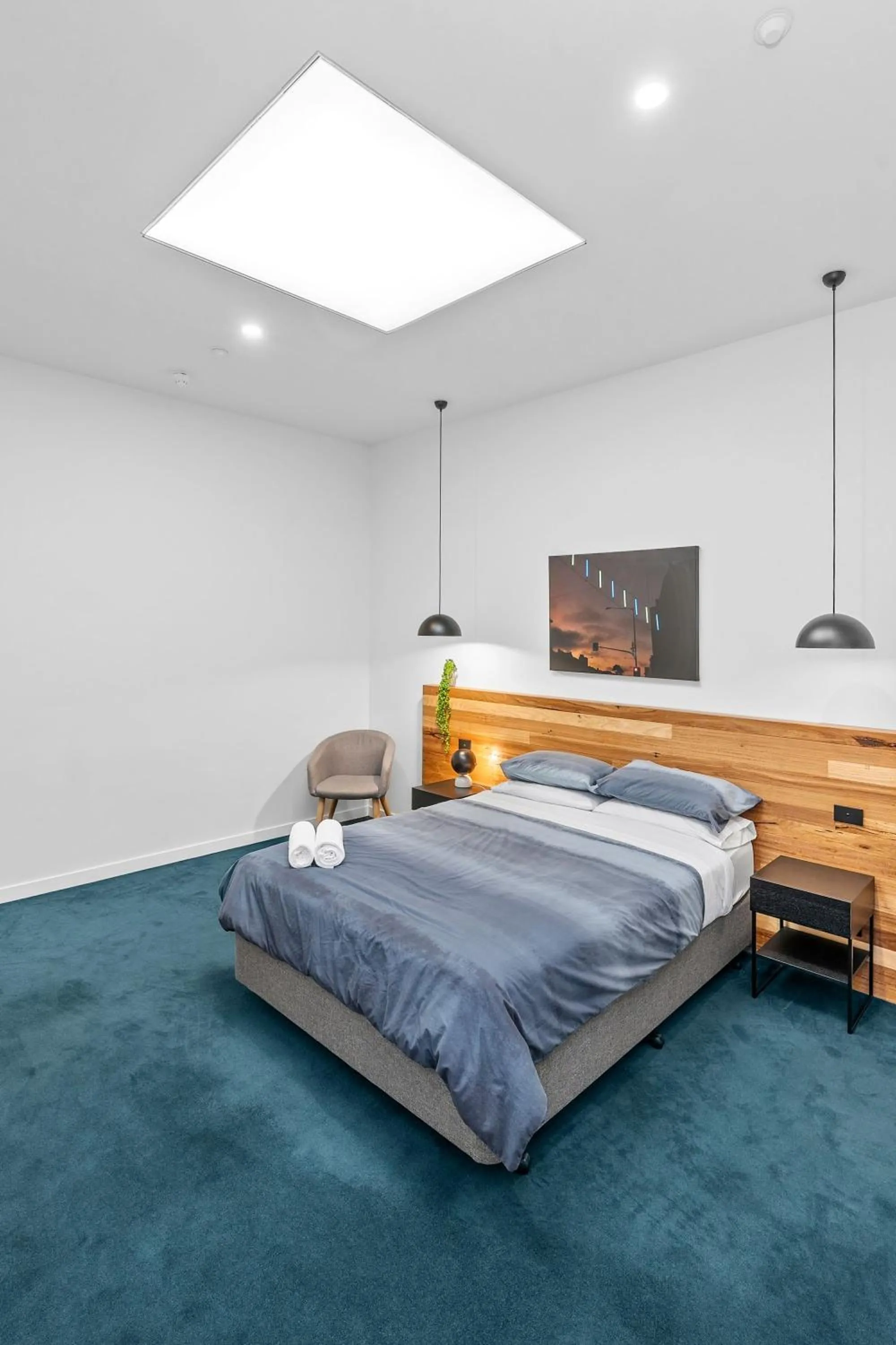 Bed in The Electric Hotel