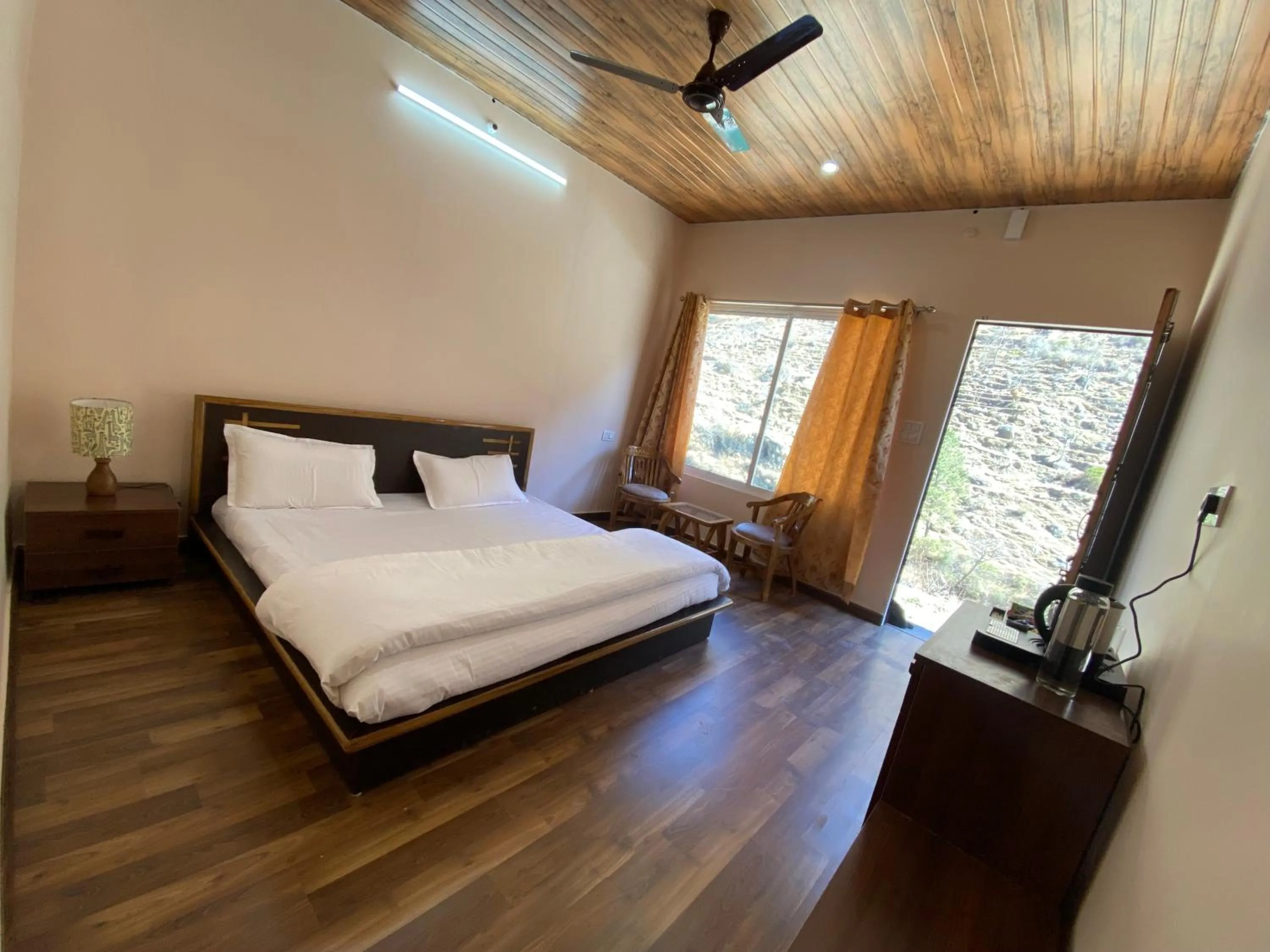 Bed in Bhagirathi Resort by Aikyam