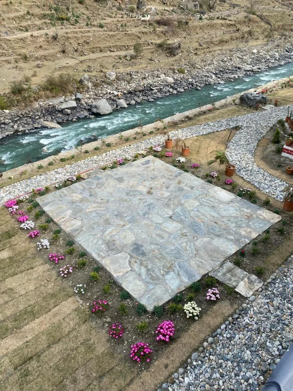 View (from property/room) in Bhagirathi Resort by Aikyam