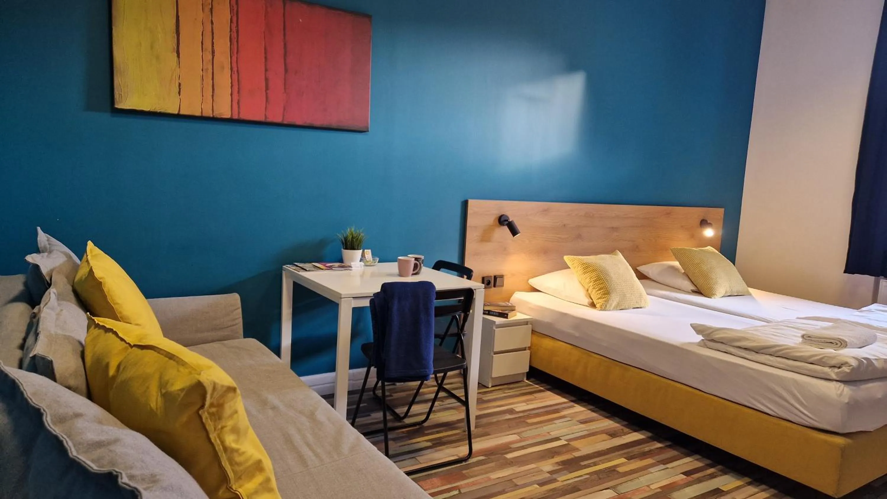 Photo of the whole room, Bed in Hello Bielsko Biała