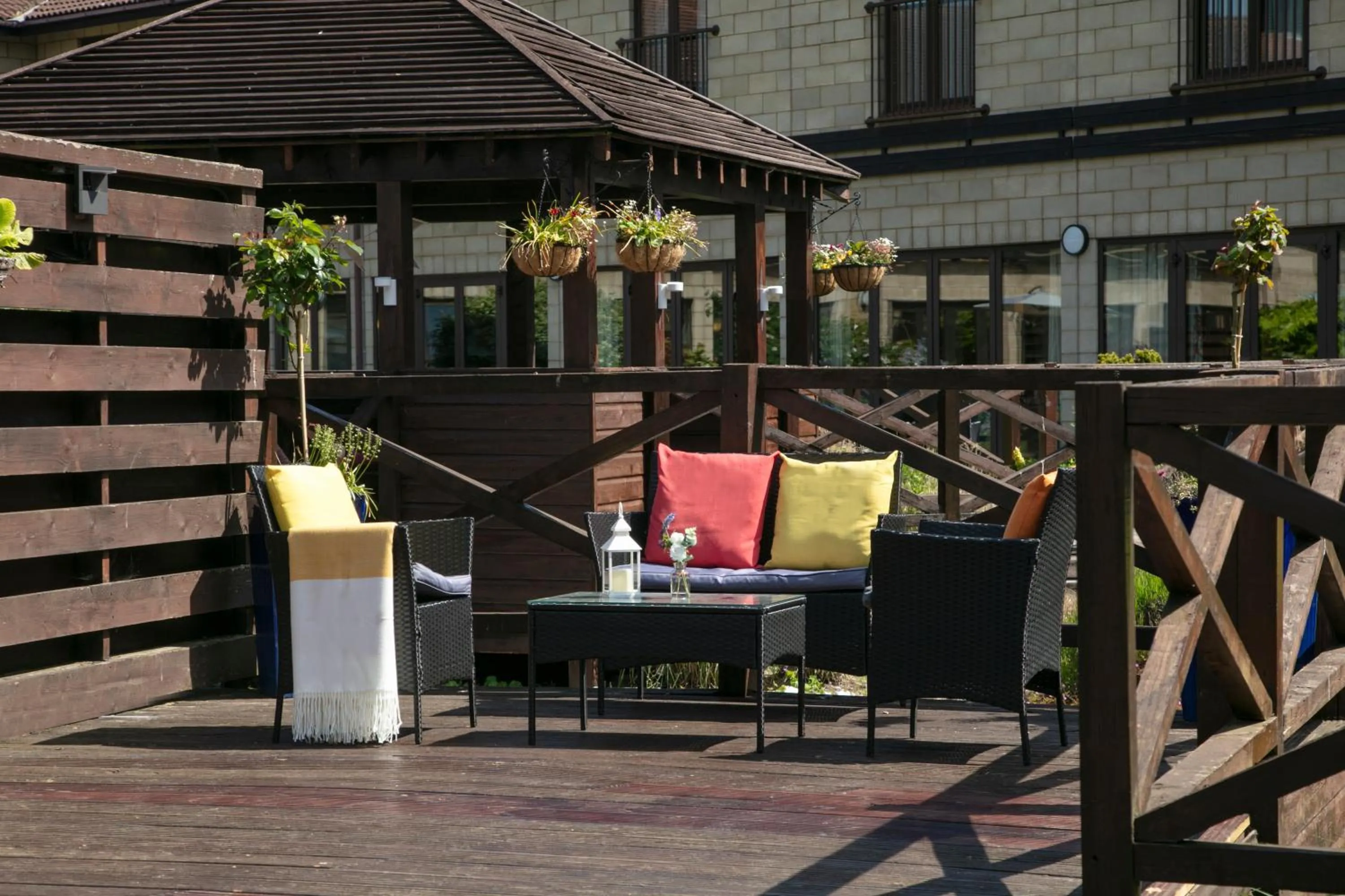Balcony/Terrace in Hampshire Court Hotel & Spa