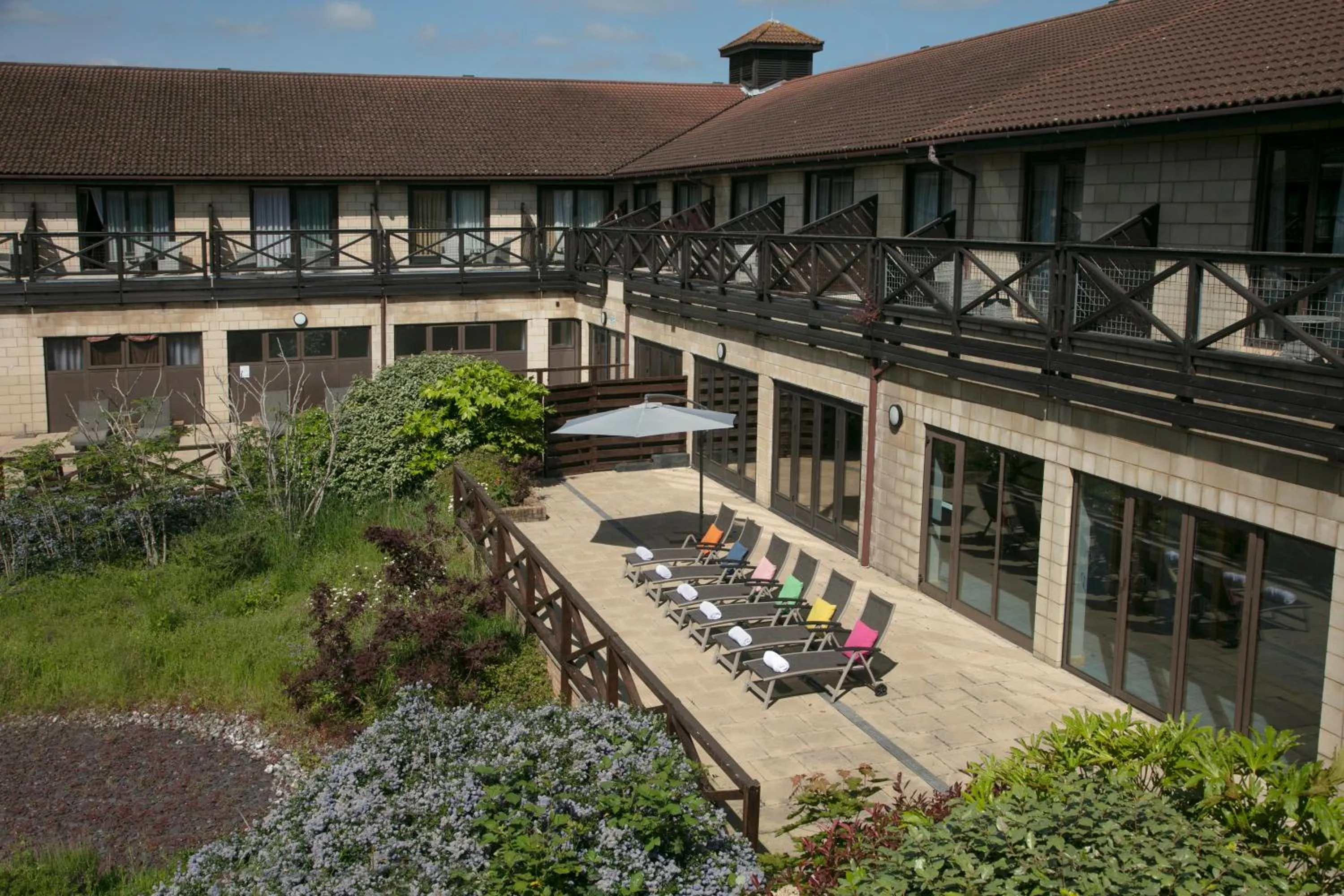 Balcony/Terrace in Hampshire Court Hotel & Spa