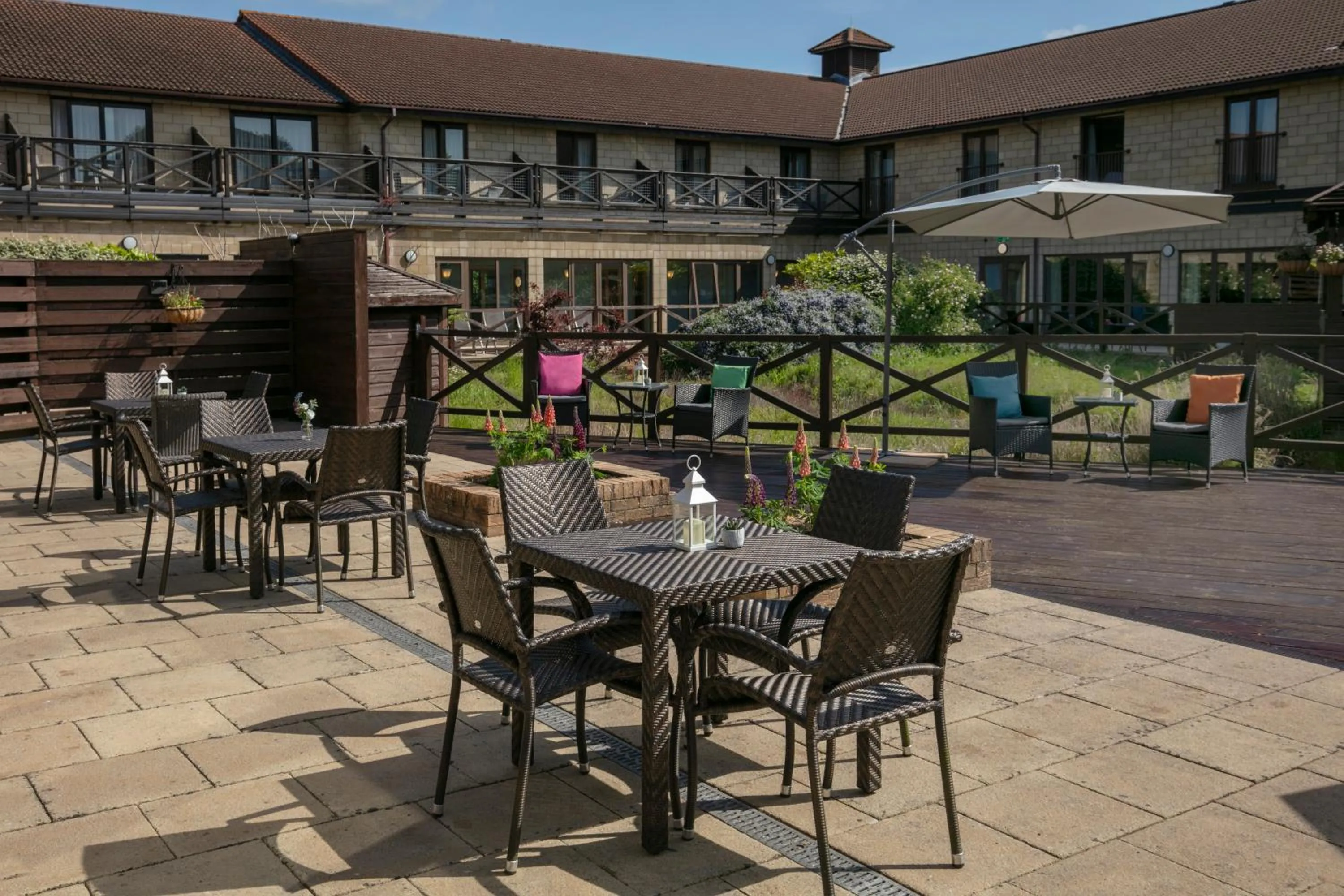 Balcony/Terrace in Hampshire Court Hotel & Spa