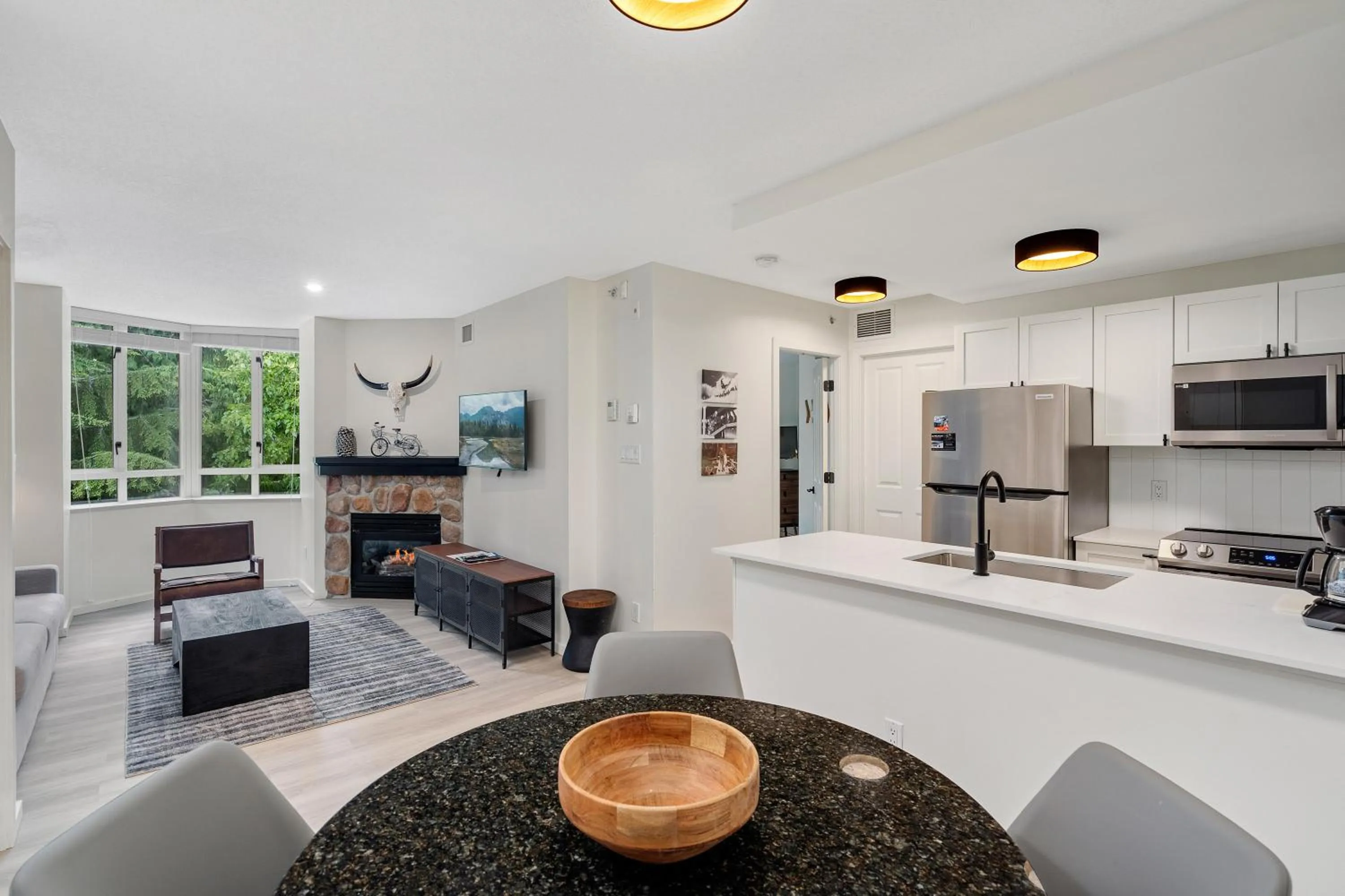 TV and multimedia in Cascade Lodge