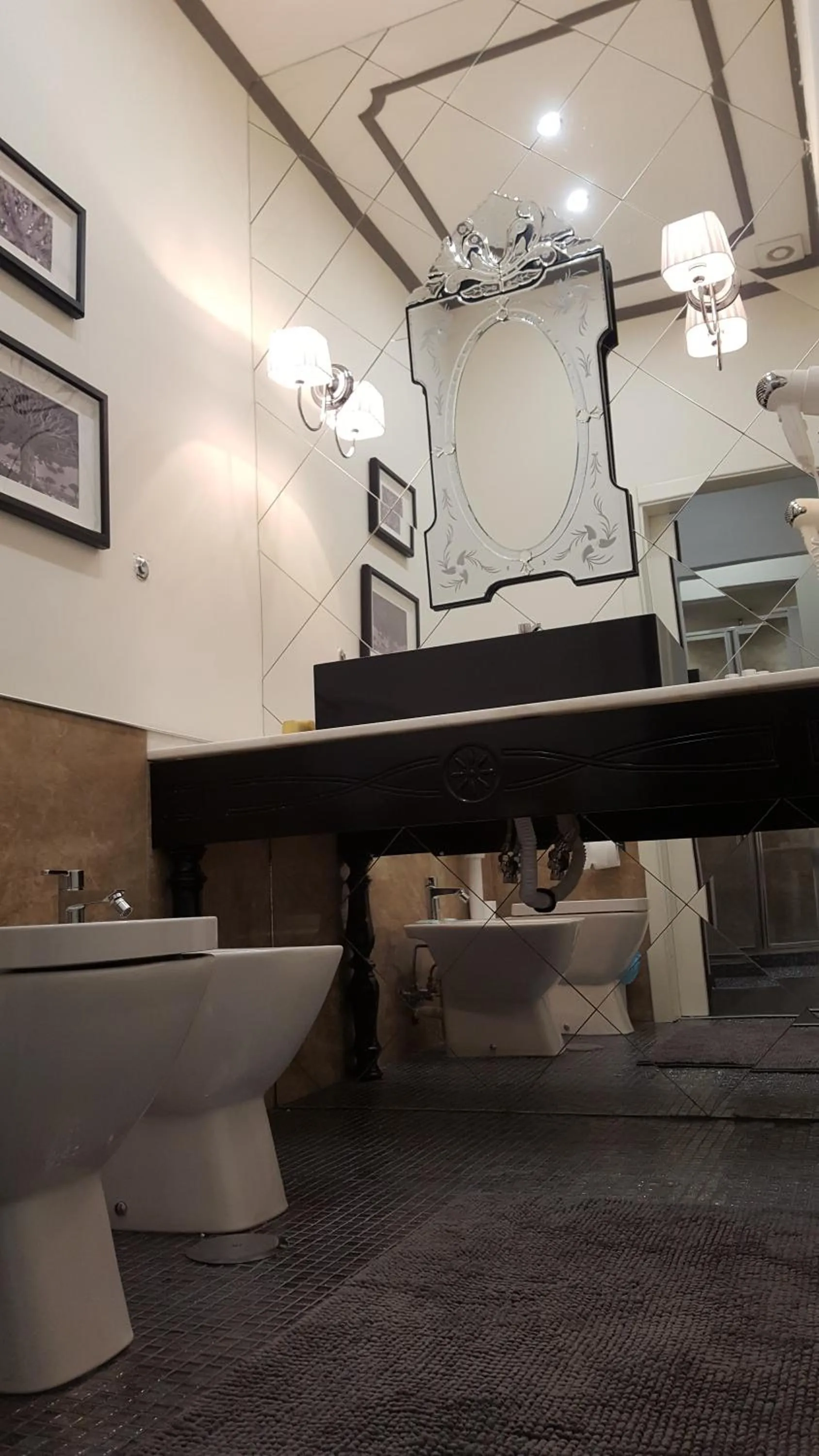 Bathroom in B&B Palazzo Satriano