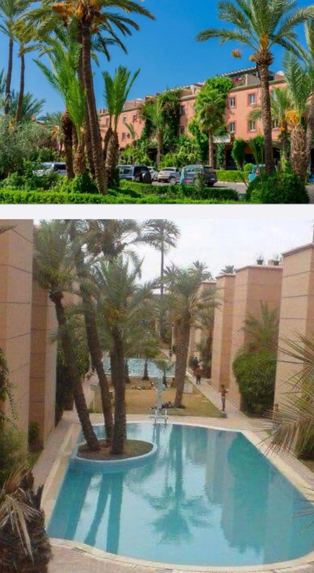 Swimming pool in Riad Aya
