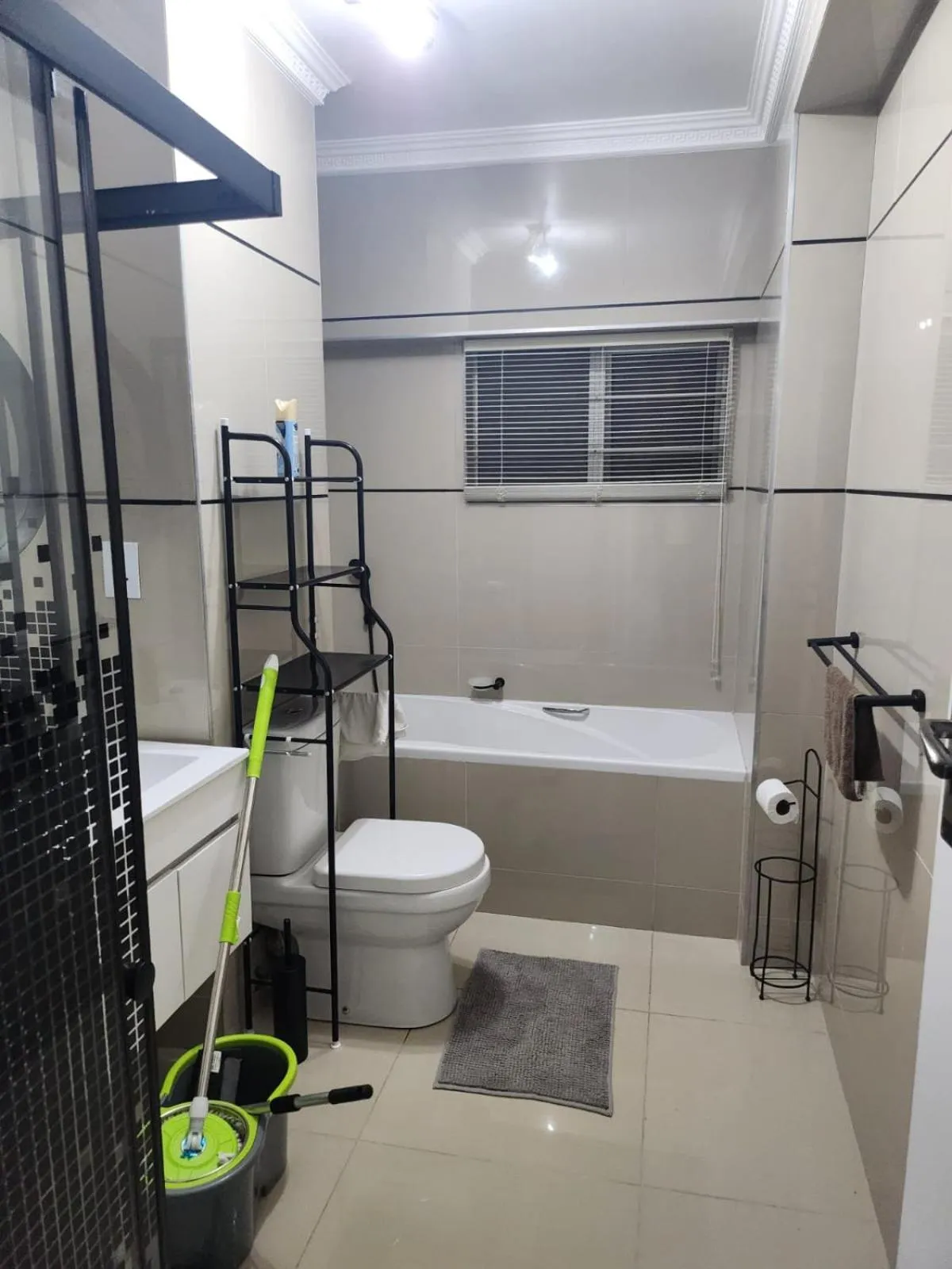 Toilet in A two-bedroom holiday apartment, at the heart of South Beach Durban