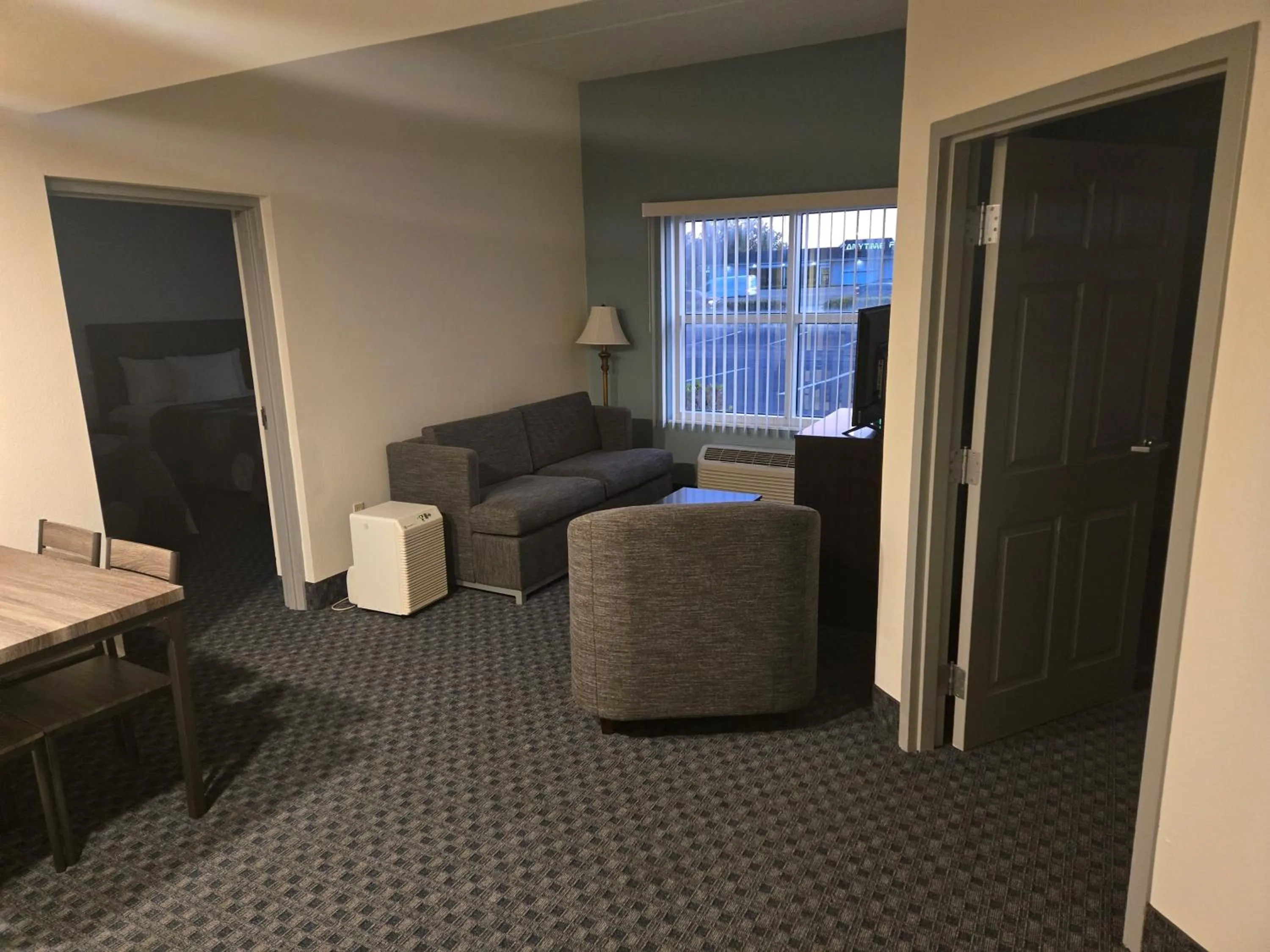 Living room in Allure Suites of Fort Myers