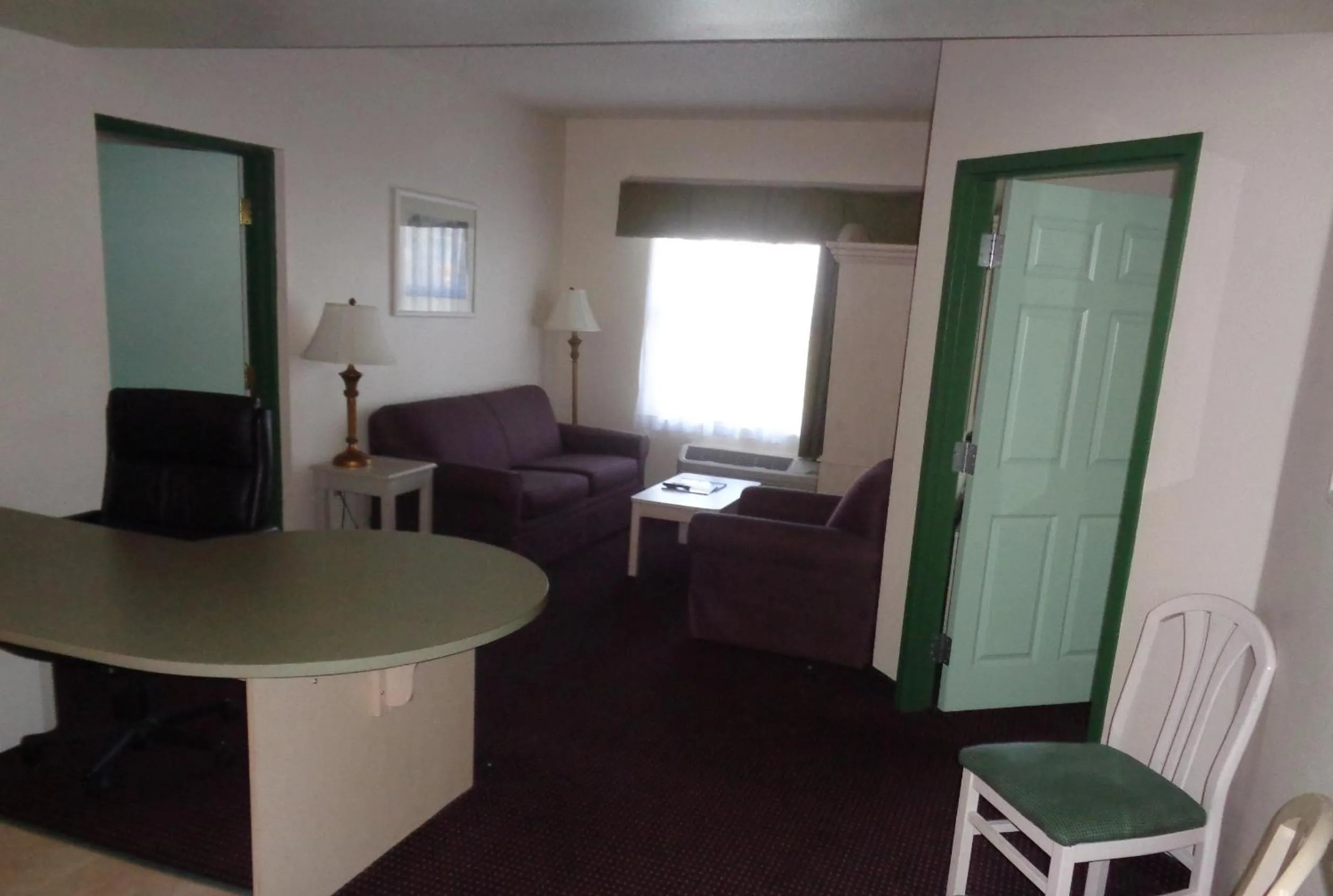 Living room in Allure Suites of Fort Myers