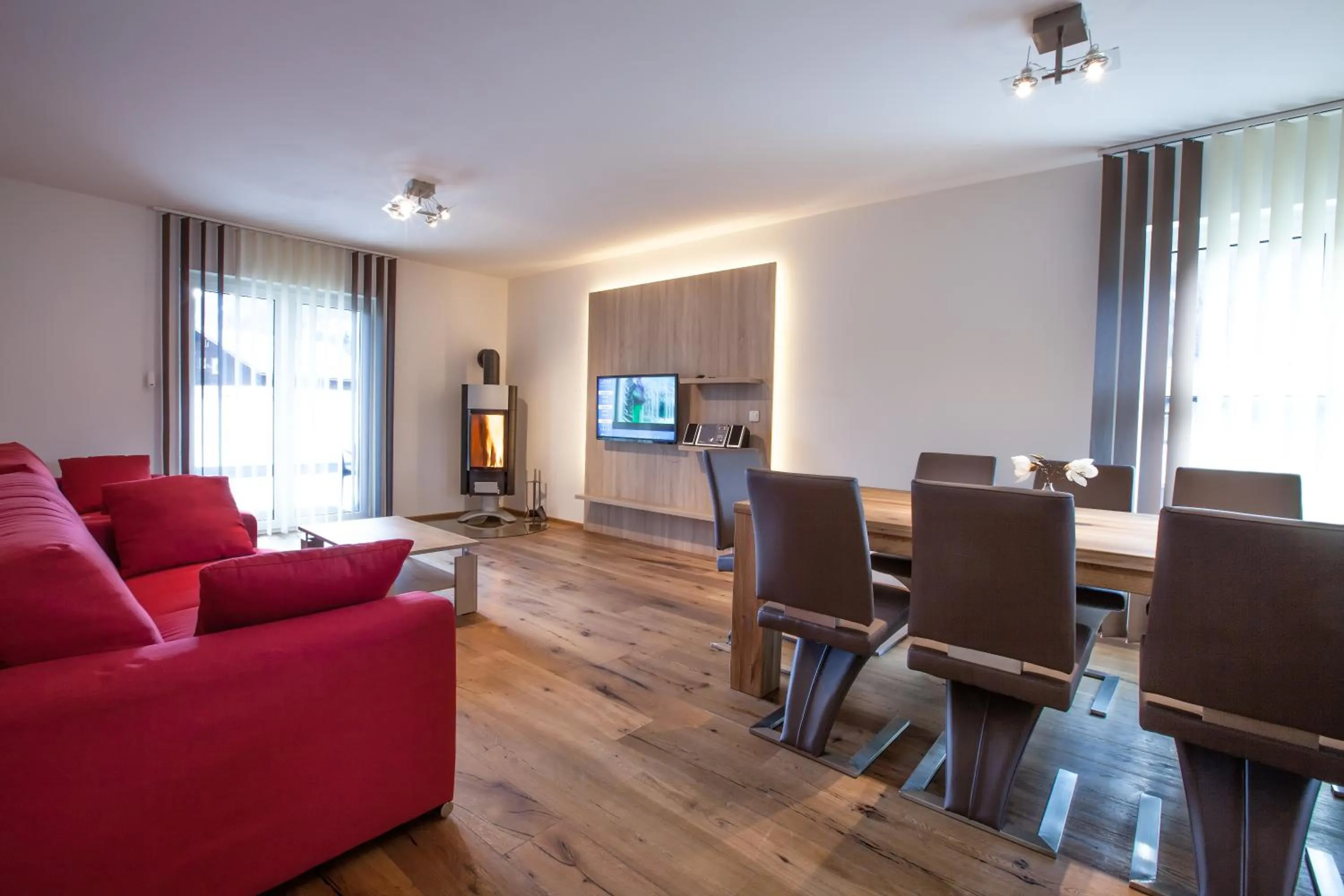 Living room in Alpine Appart