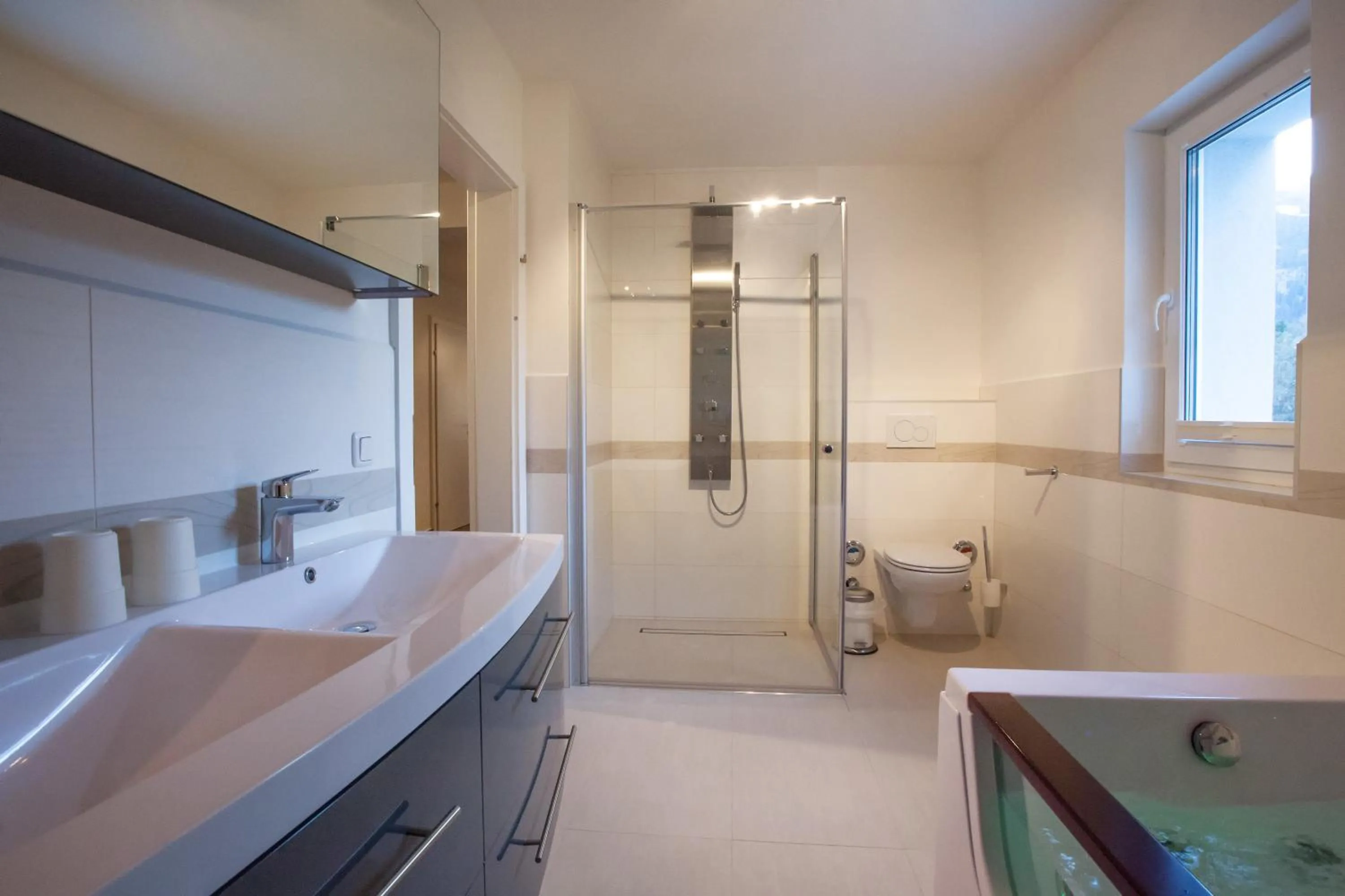 Shower in Alpine Appart