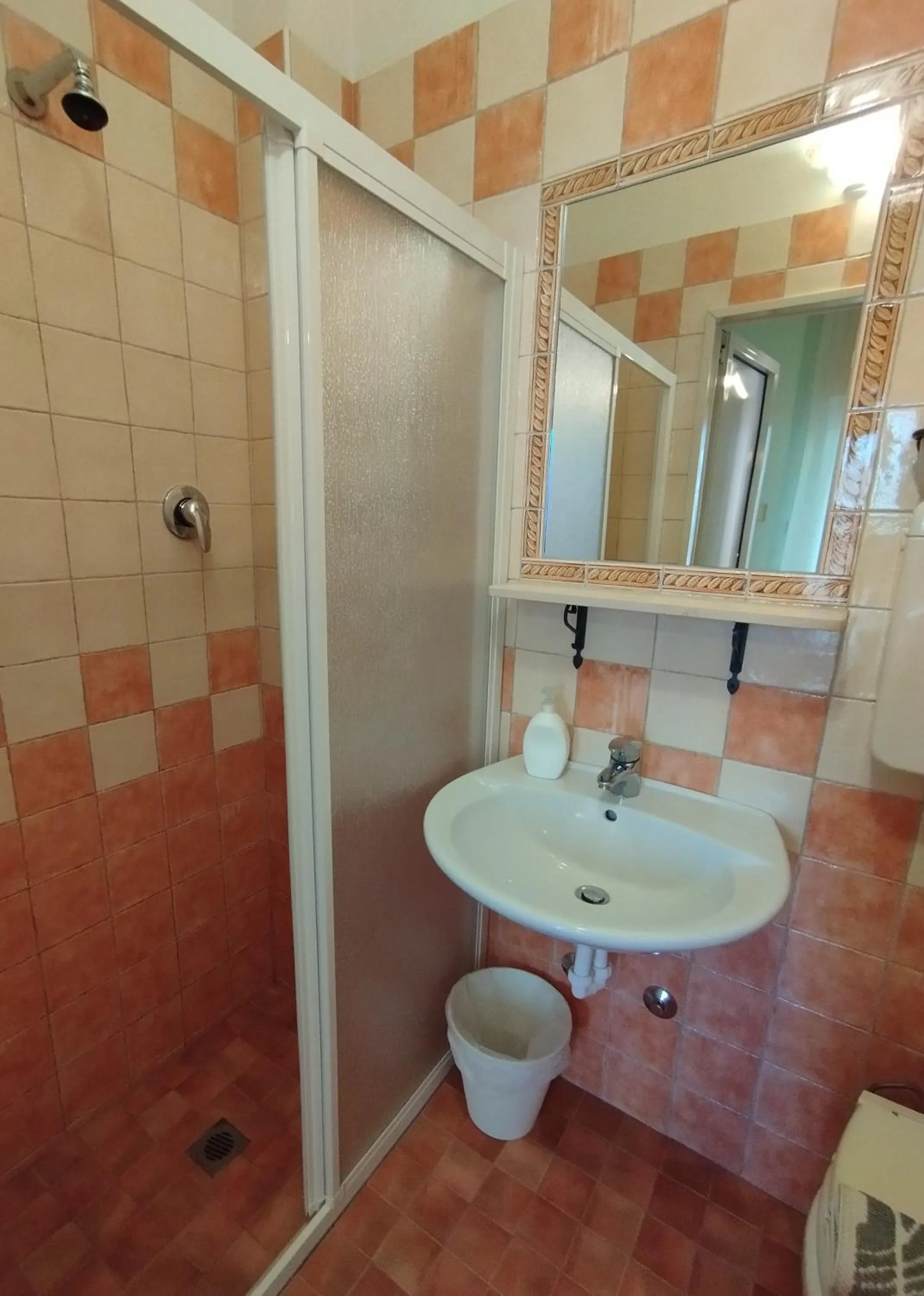 Shower in Hotel Anita