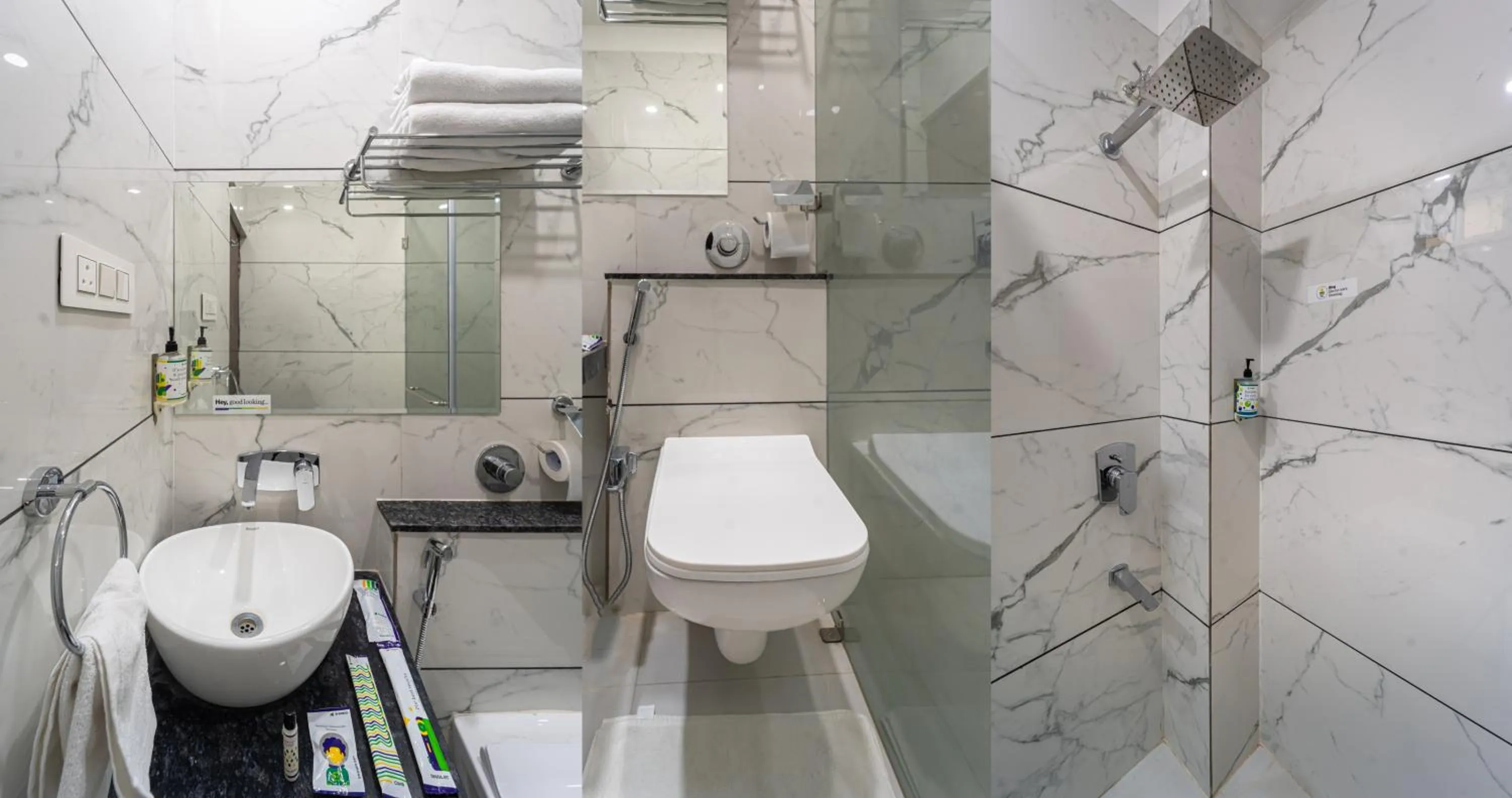 Bathroom in Treebo Premium Omni Residency