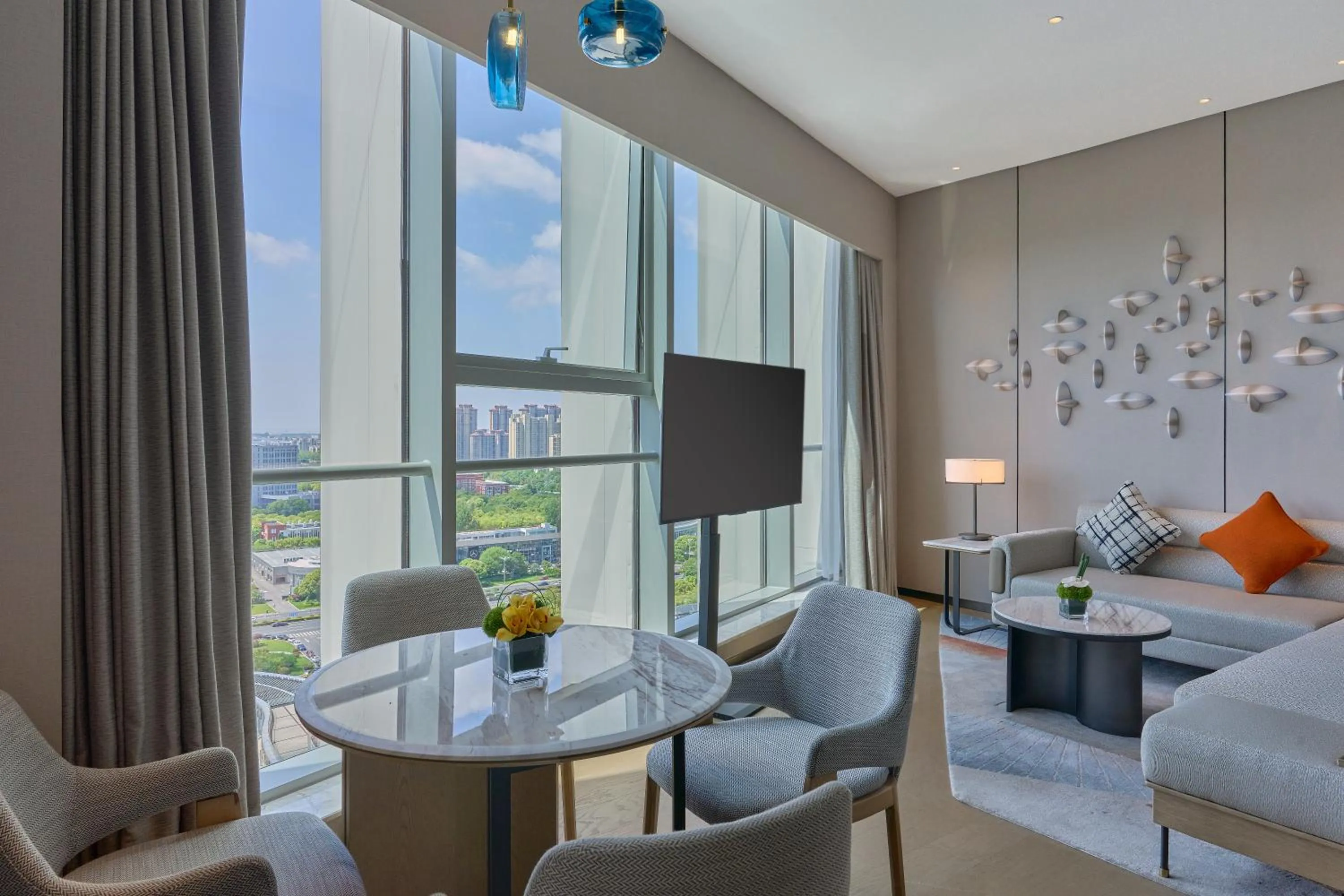 Living room in Hyatt Place Nantong Xinghu City Plaza