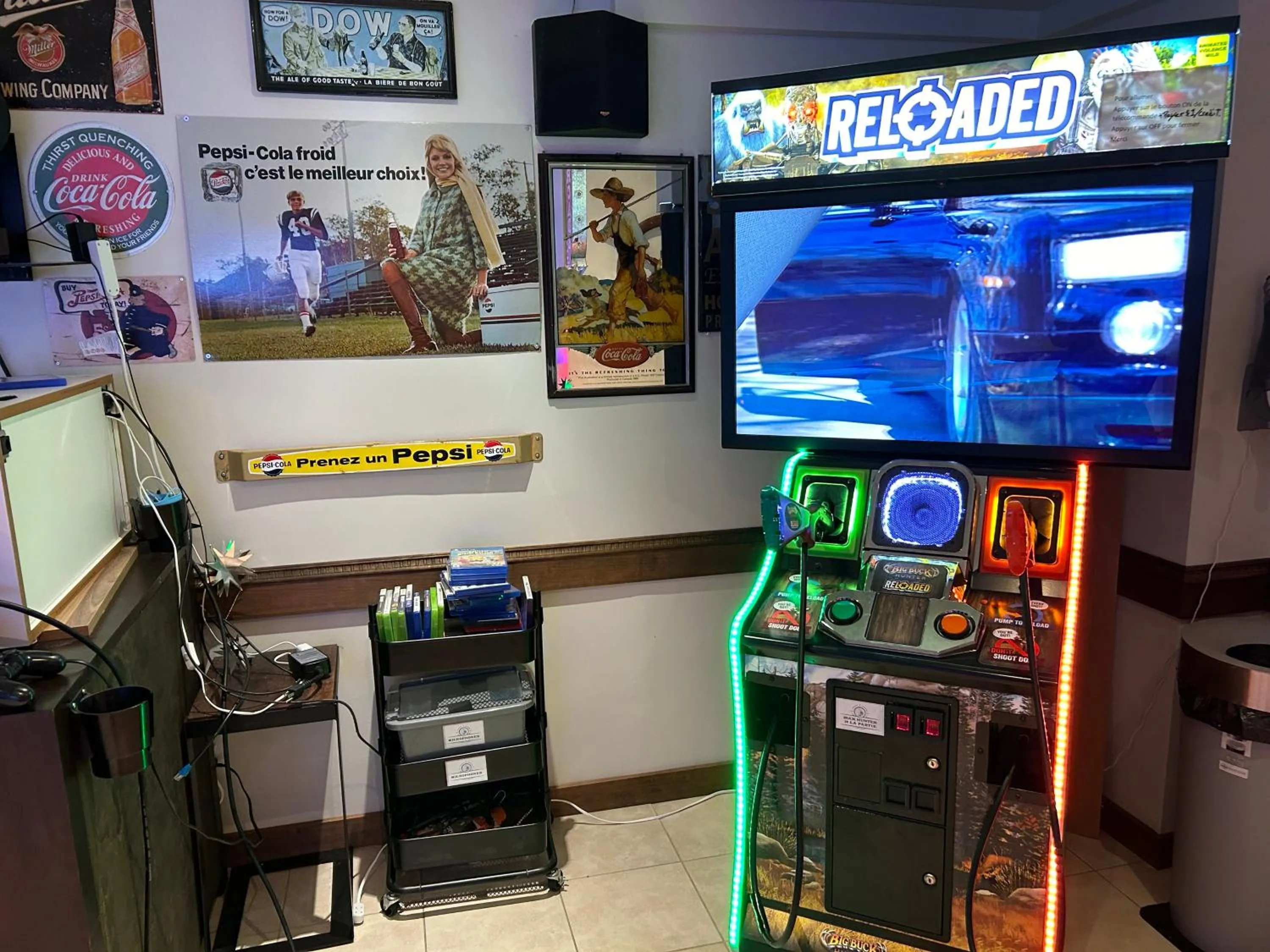 Game Room in Auberge et Chalets sur le Lac