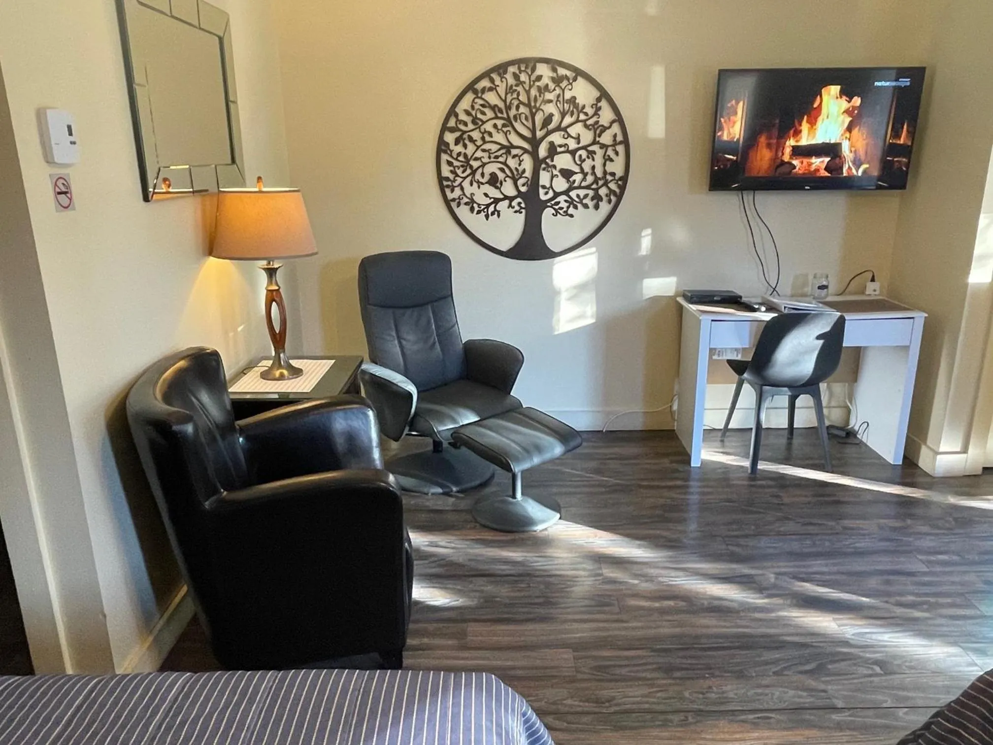 Living room in Auberge et Chalets sur le Lac