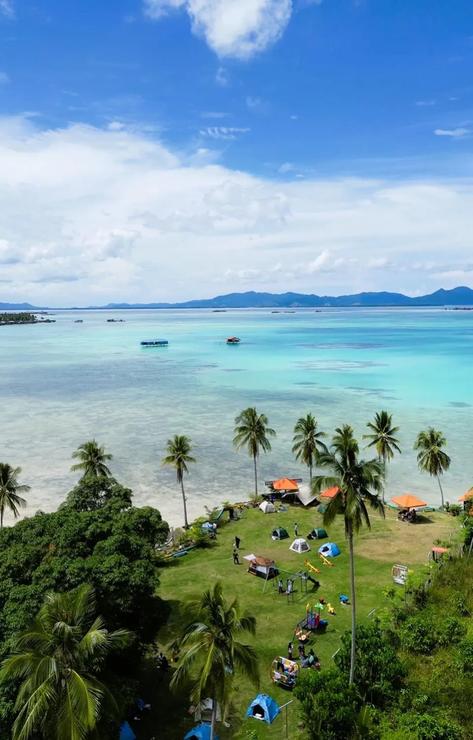 Sea view in Panglima Resort Bum Bum Island, Semporna