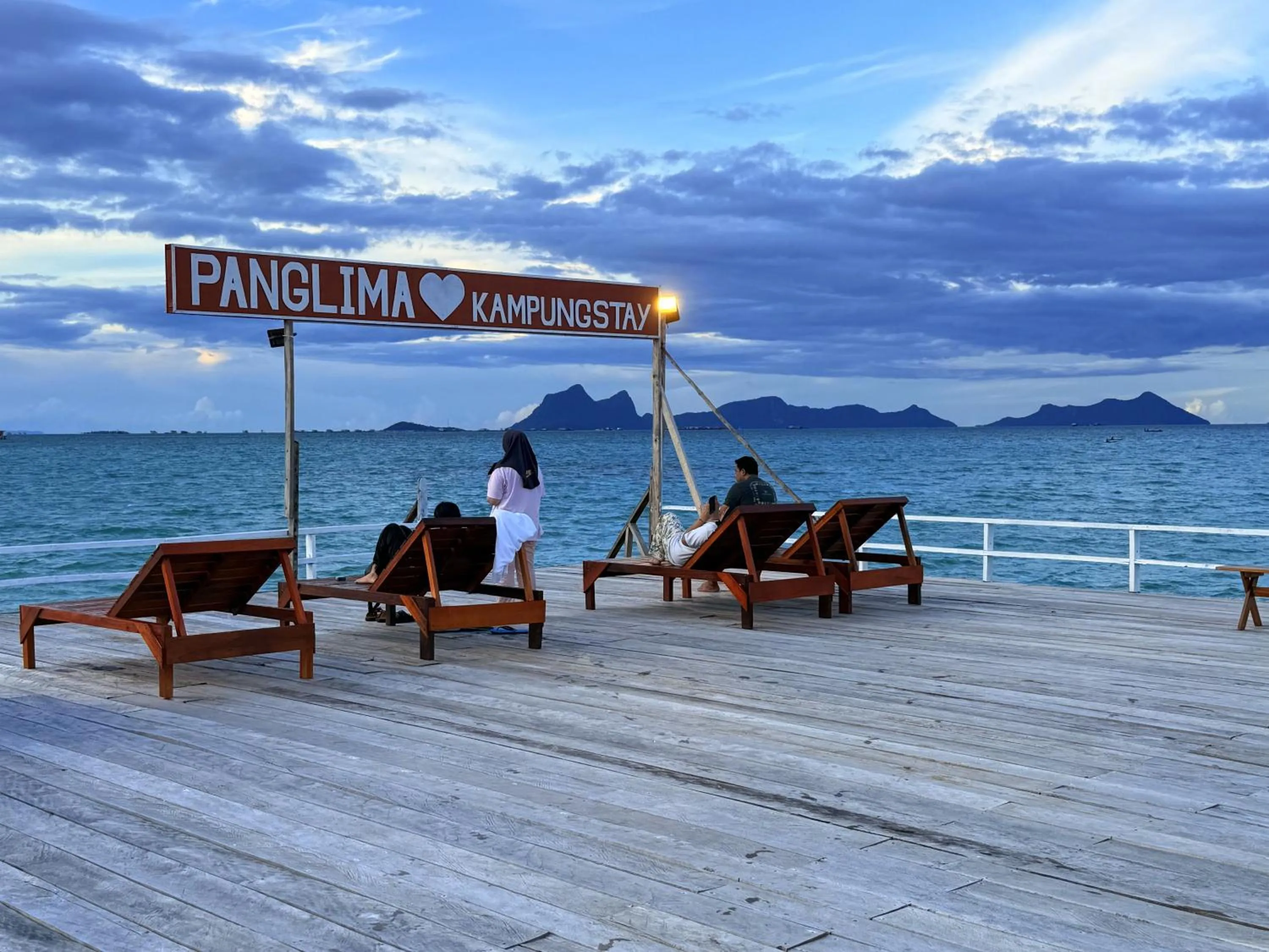Sea view in Panglima Resort Bum Bum Island, Semporna