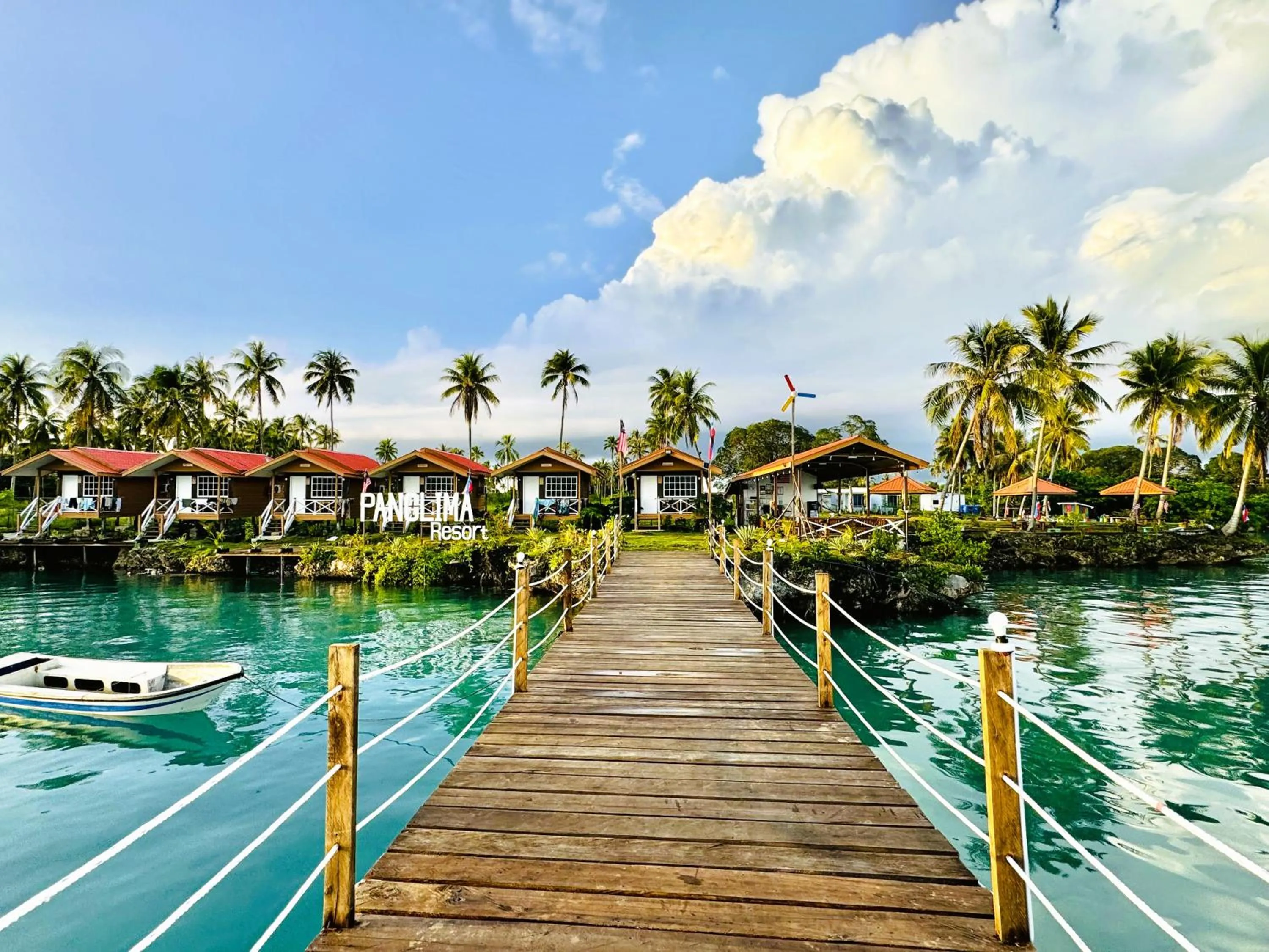 Sea view in Panglima Resort Bum Bum Island, Semporna
