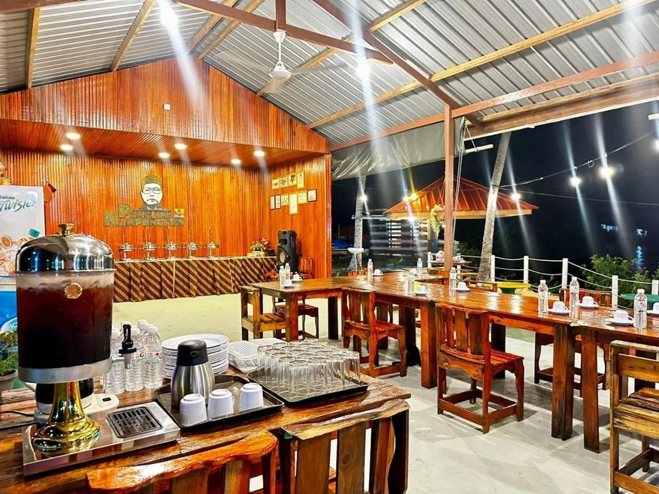 Food and drinks in Panglima Resort Bum Bum Island, Semporna