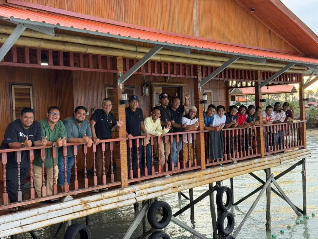 Balcony/Terrace in Panglima Resort Bum Bum Island, Semporna