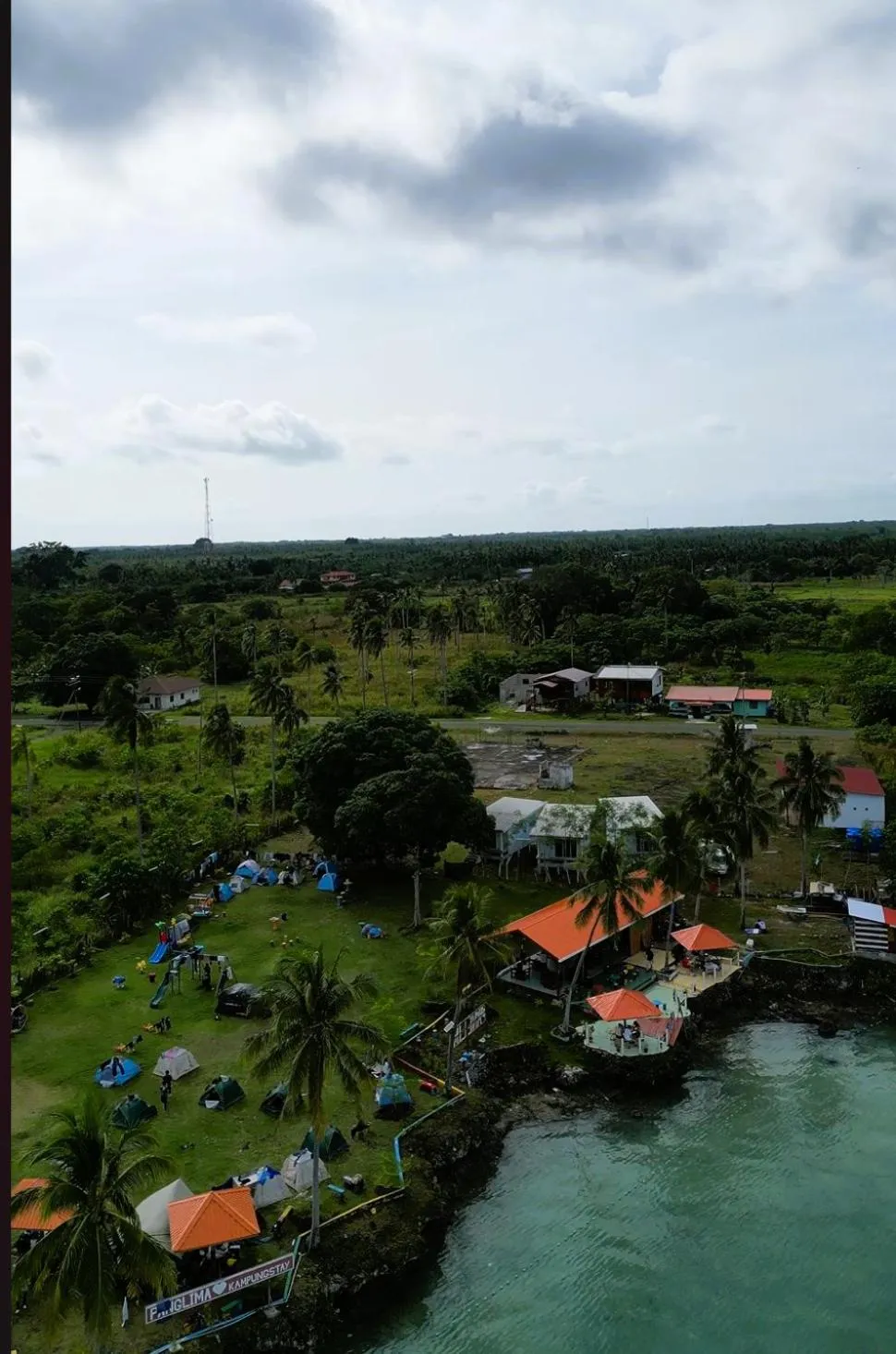 Natural landscape in Panglima Resort Bum Bum Island, Semporna