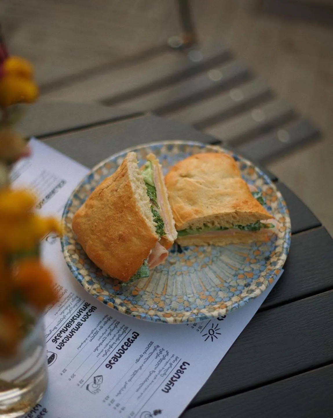 Food and drinks in Artifact Apart Hotel