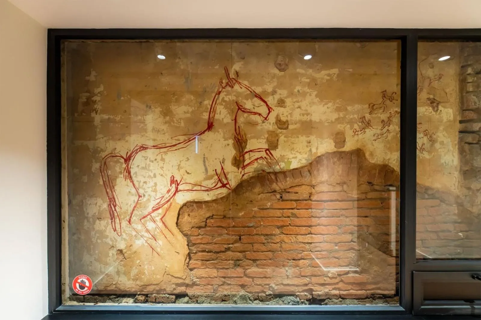 Decorative detail in Artifact Apart Hotel