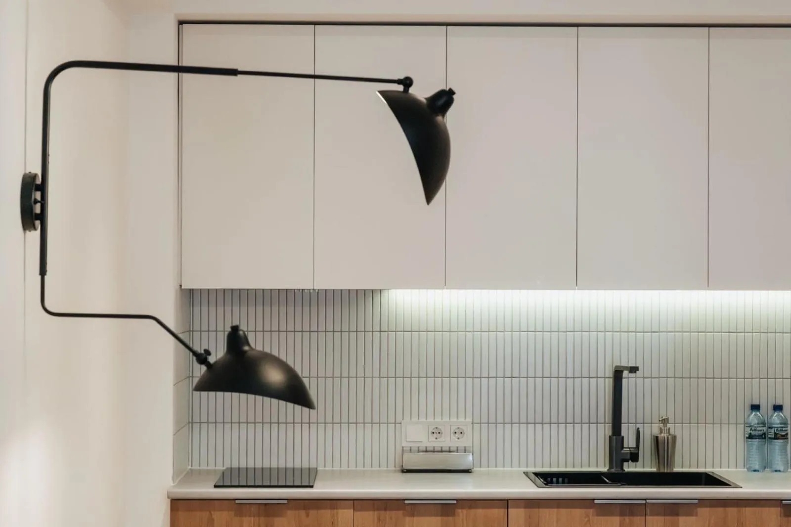 Kitchen or kitchenette in Artifact Apart Hotel