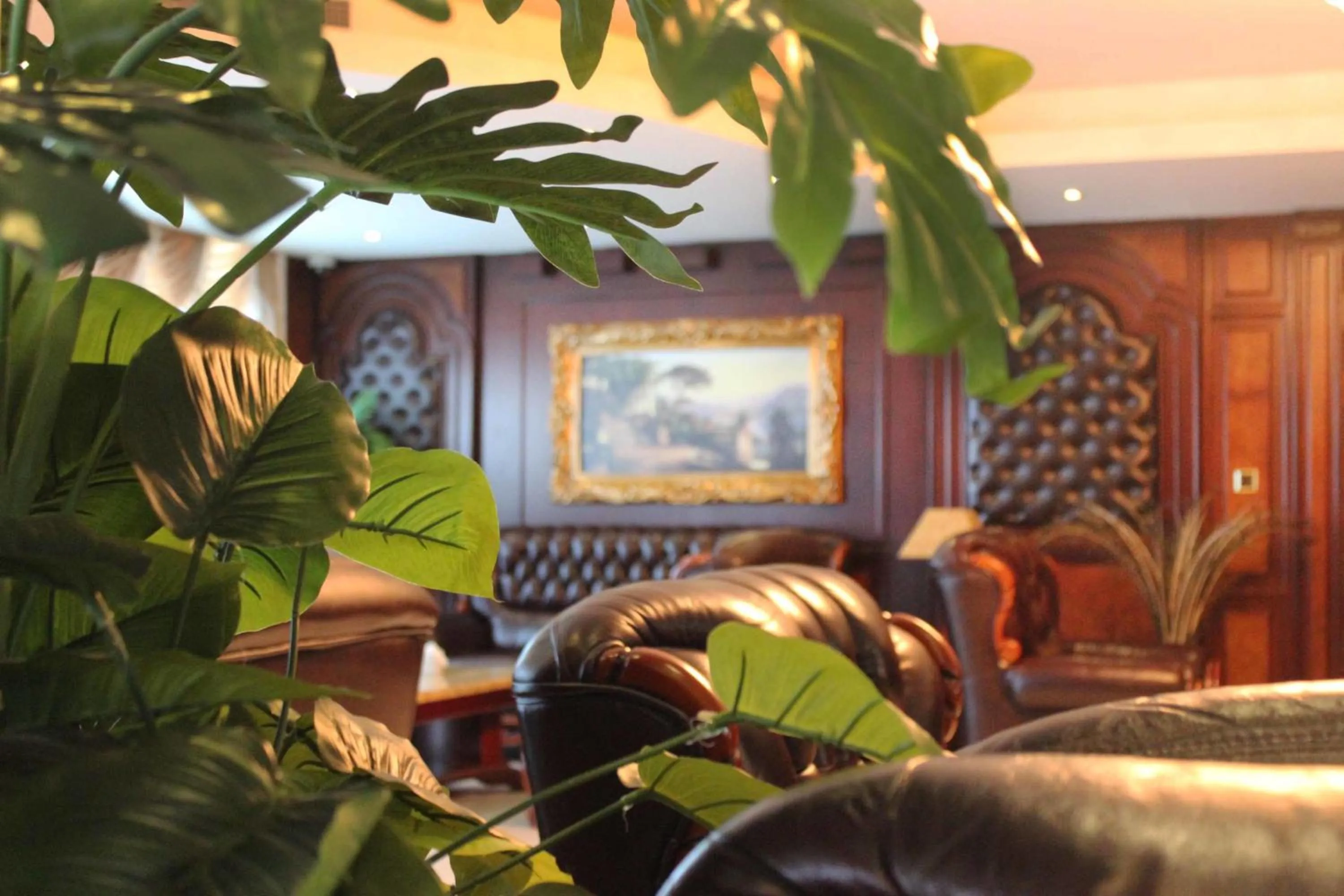 Lobby or reception in Tourist Hotel