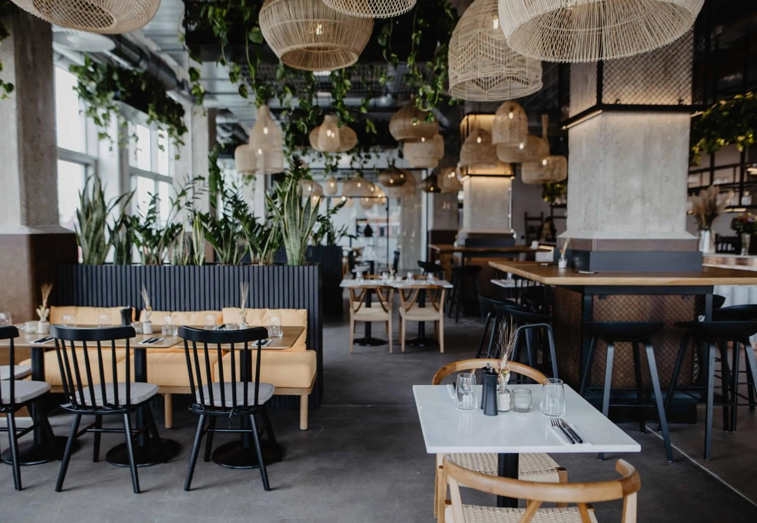 Restaurant/places to eat in John & Will Silo-Hotel by Guldsmeden