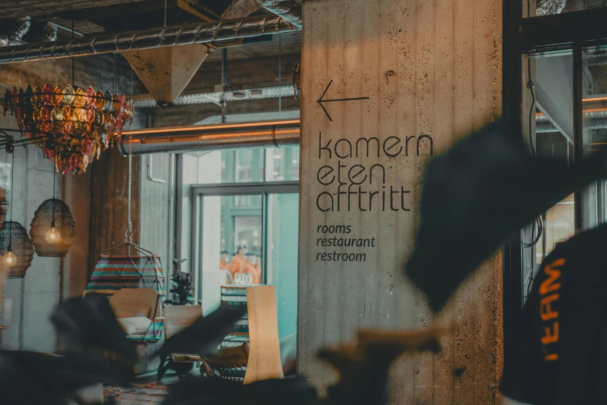 Lobby or reception in John & Will Silo-Hotel by Guldsmeden