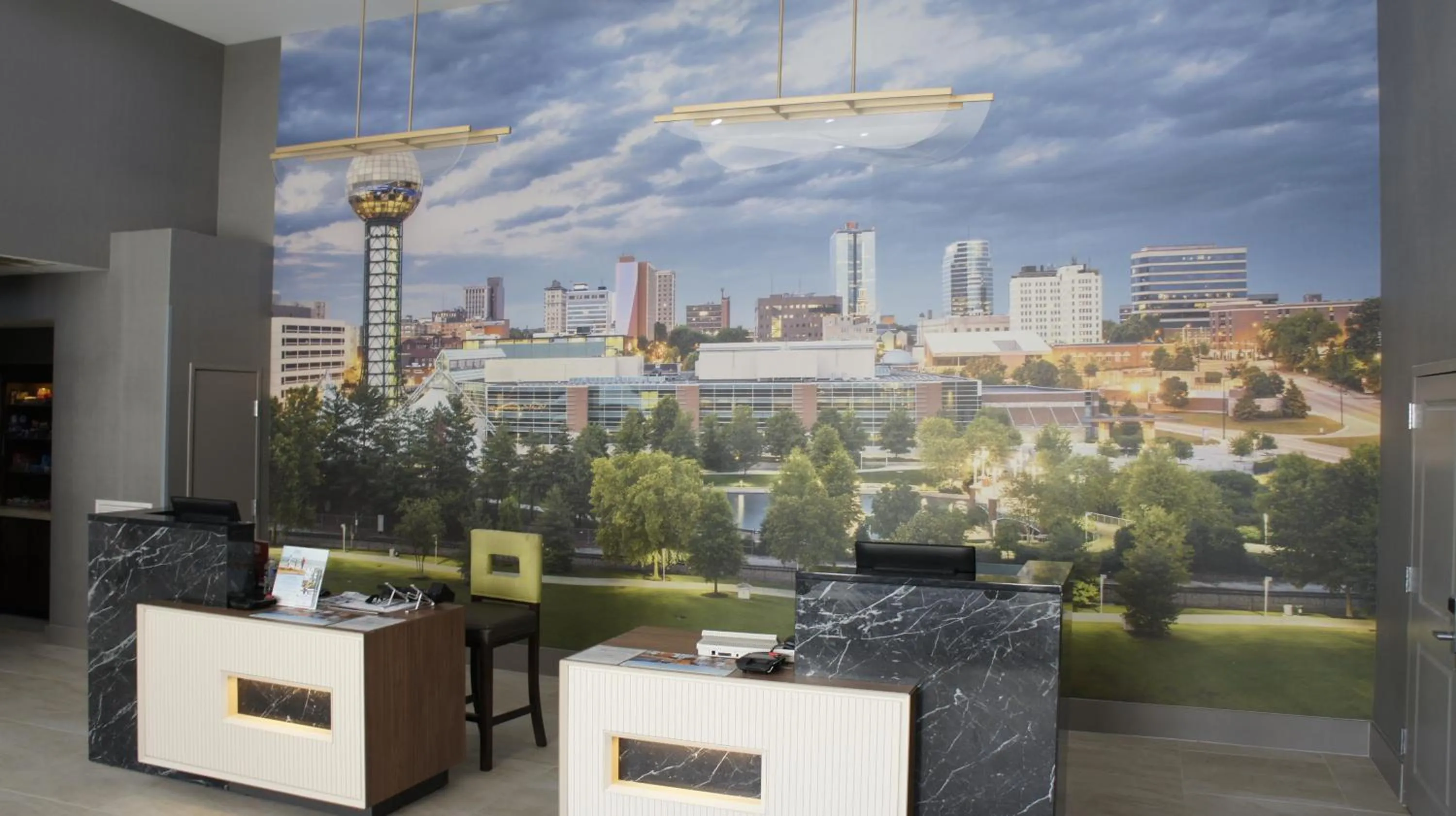 Lobby or reception in Hawthorn Extended Stay by Wyndham Knoxville