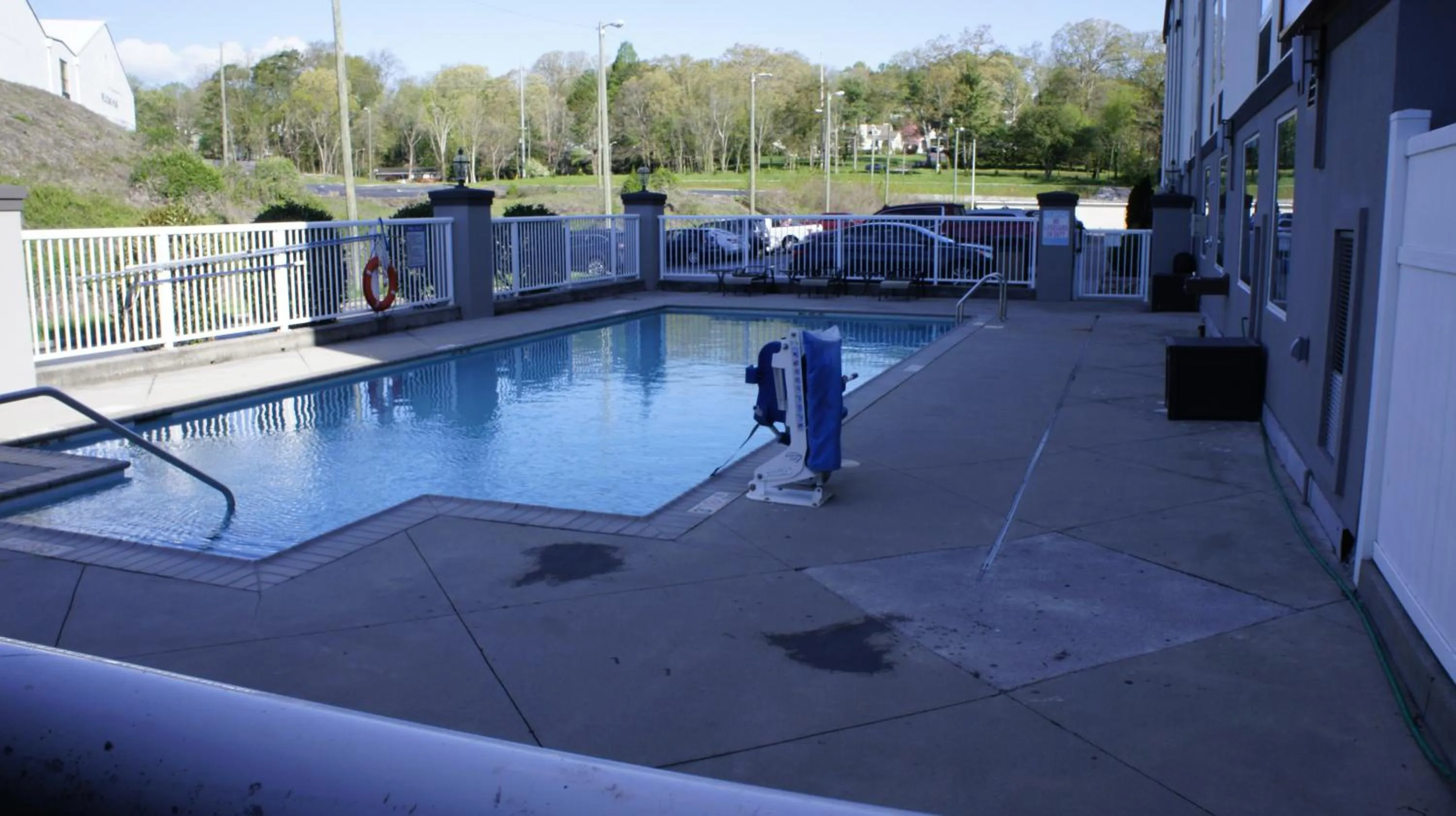 Swimming pool in Hawthorn Extended Stay by Wyndham Knoxville