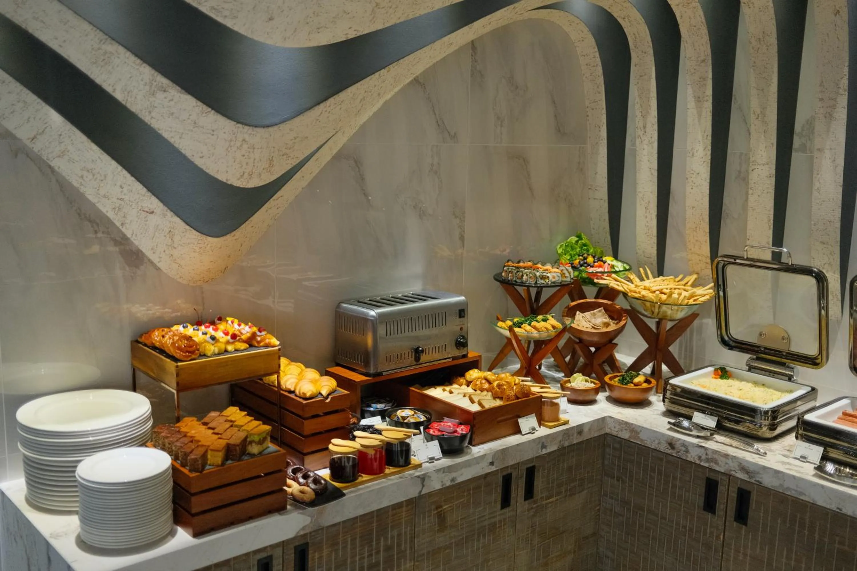 Food and drinks in Hotel Ocean Grand at Hulhumale