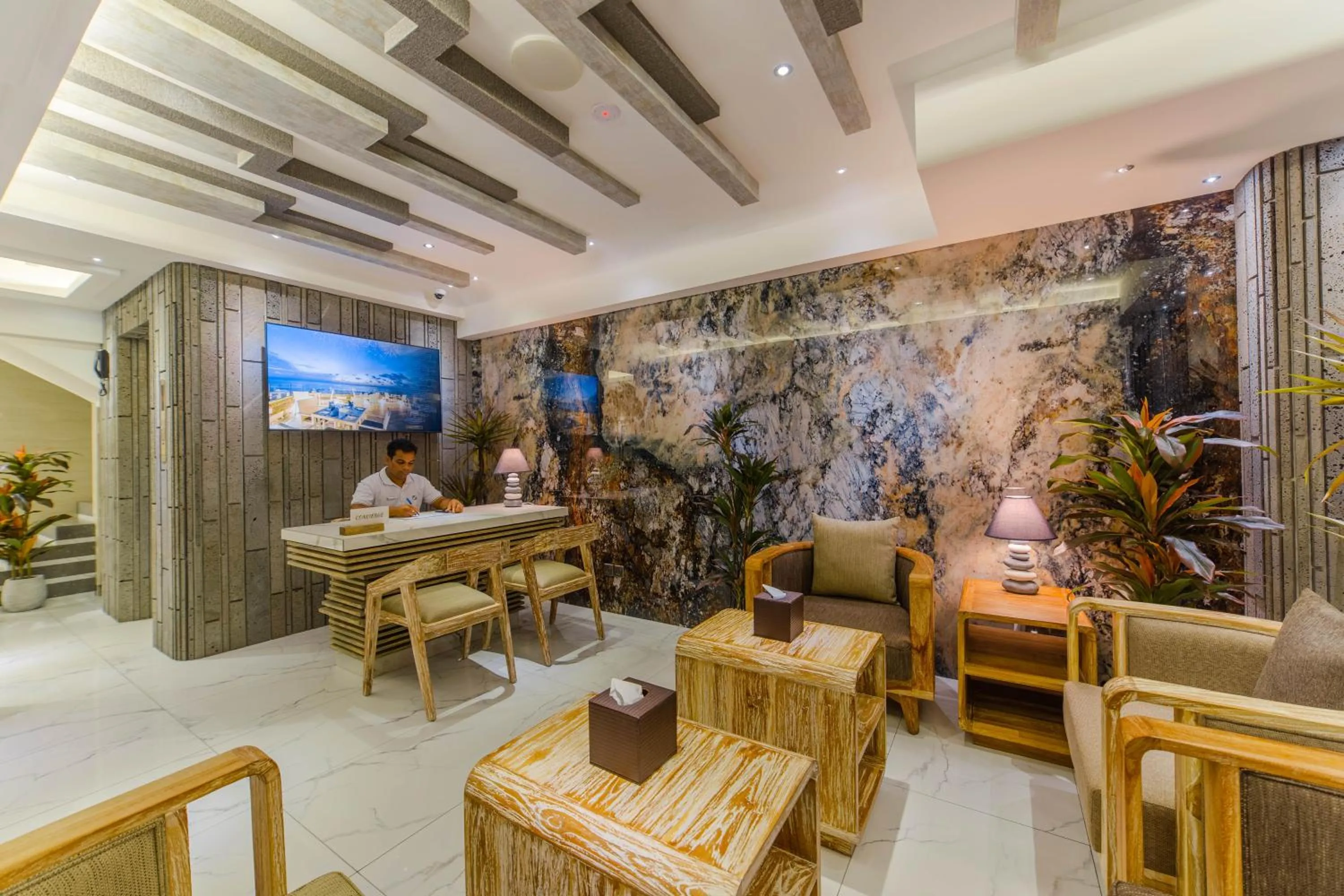 Lobby or reception in Hotel Ocean Grand at Hulhumale