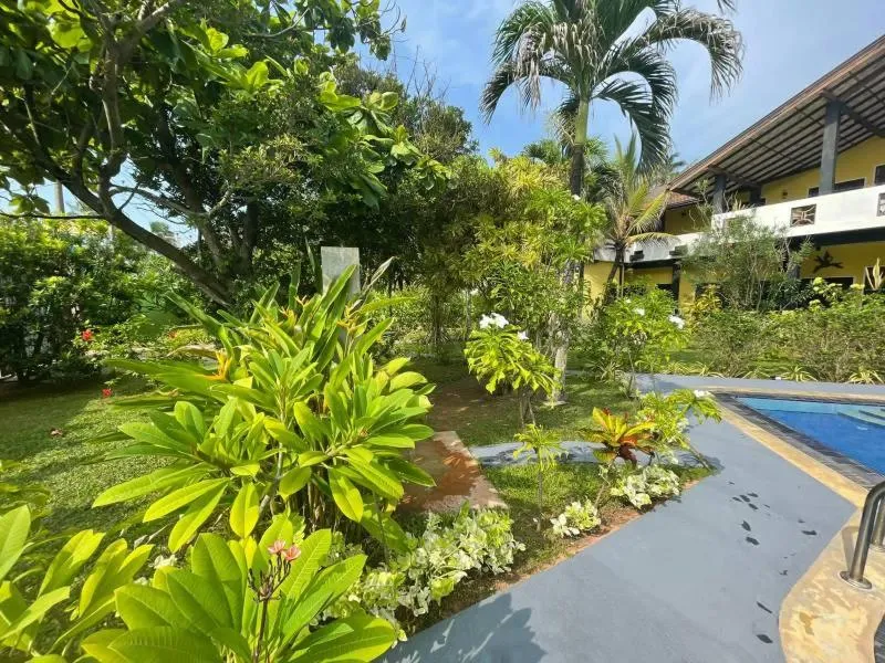 Garden in Solomon Beach Hotel