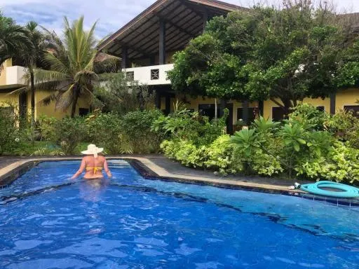 People in Solomon Beach Hotel