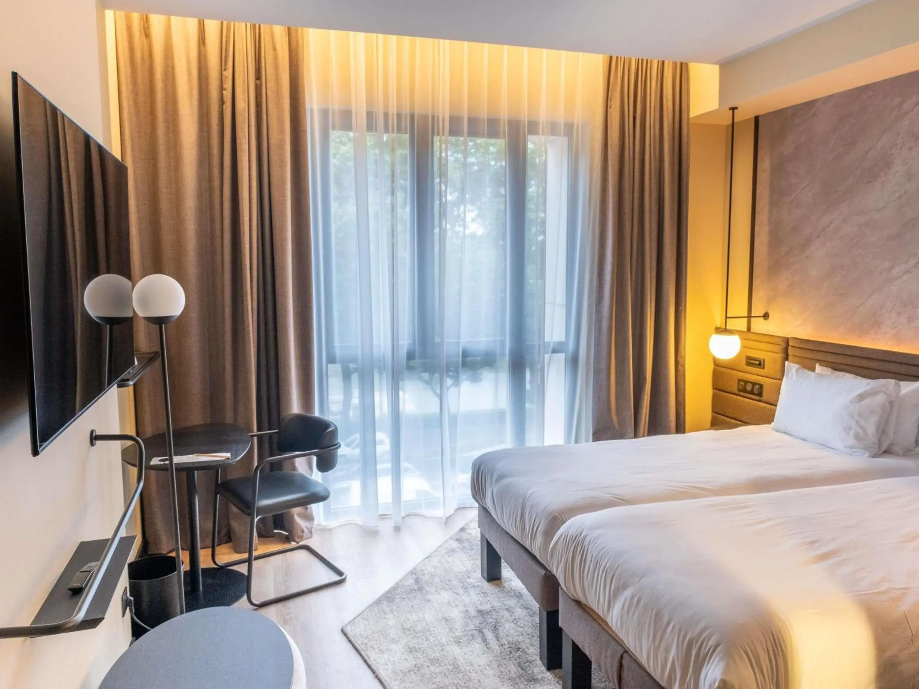 Classic room, Seine River view - 2 single beds in Novotel Rouen Centre Cathédrale Classic room, Seine River view - 2 single beds in Novotel Rouen Centre Cathédrale