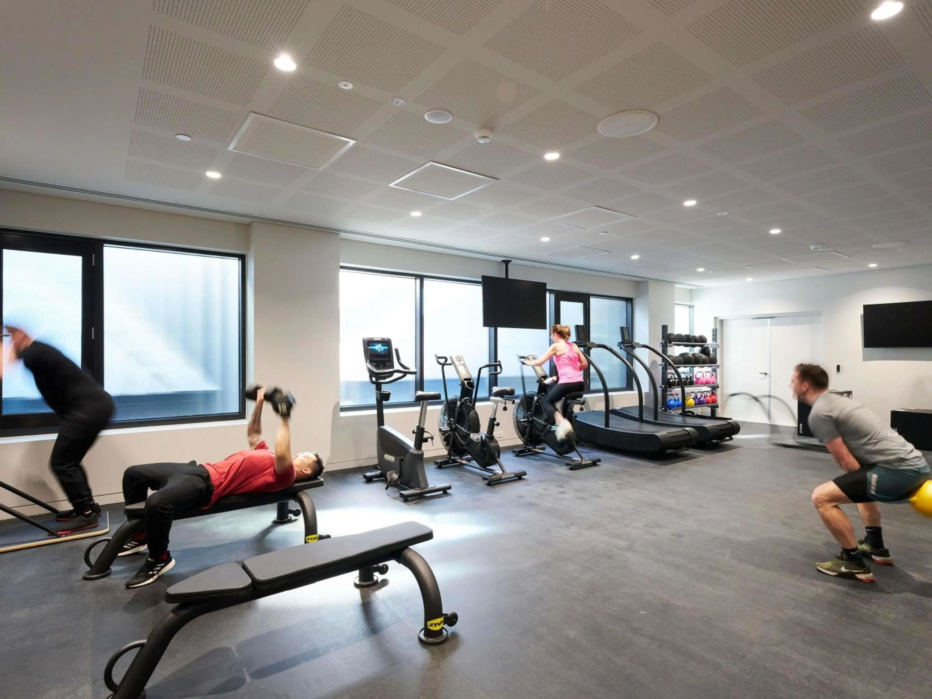 Fitness centre/facilities in Novotel Melbourne Airport