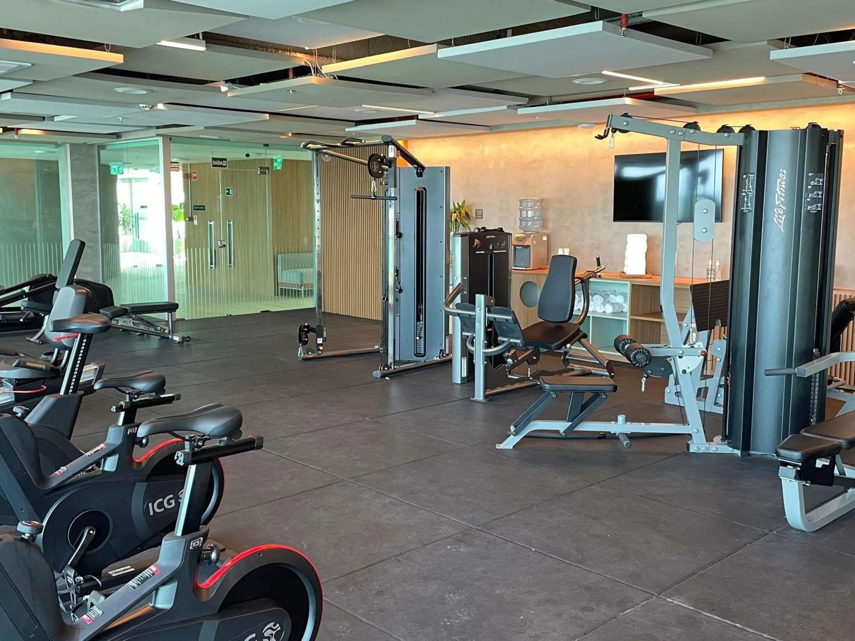 Fitness centre/facilities in Novotel Recife Marina