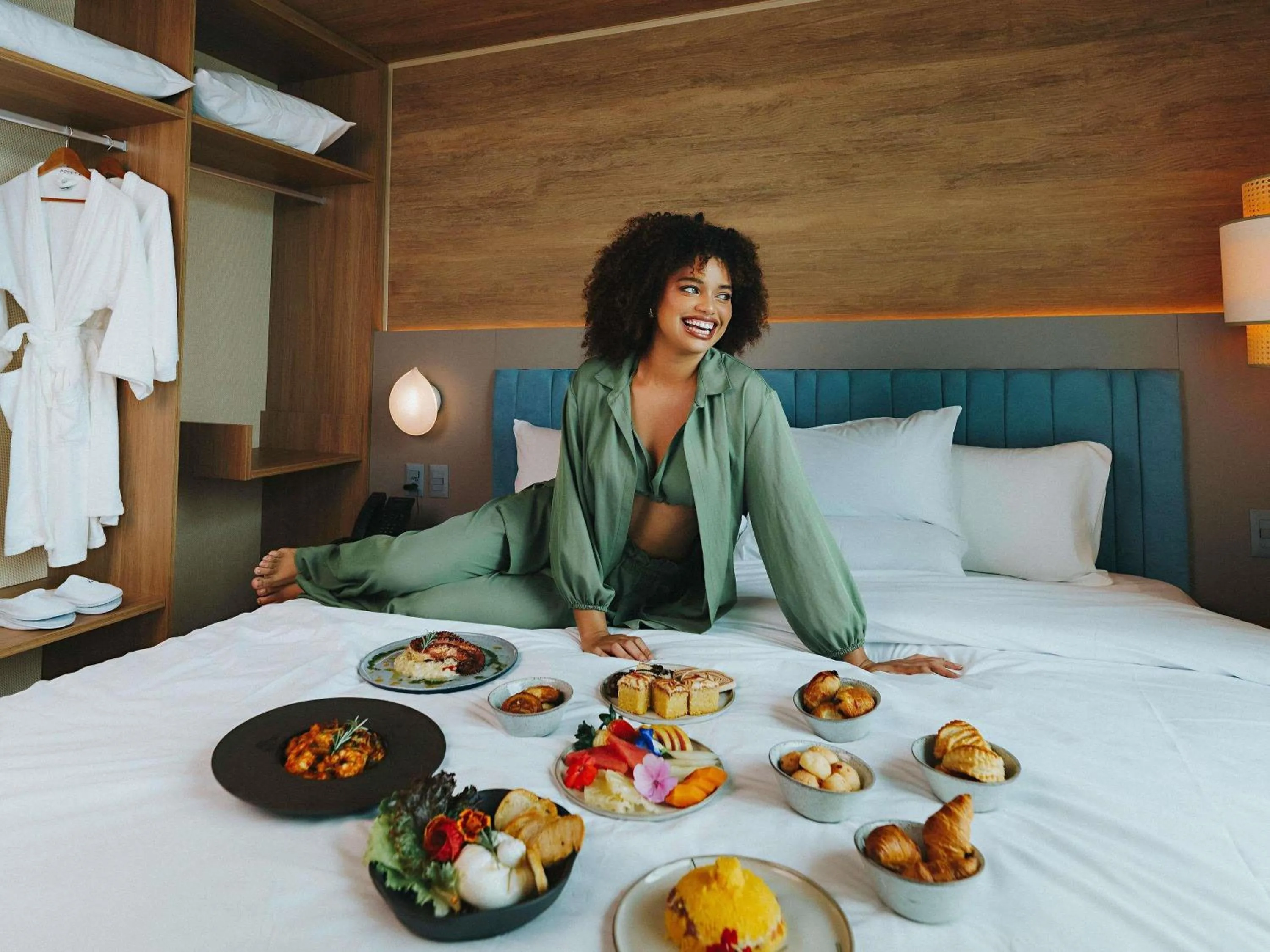 Breakfast, Bed in Novotel Recife Marina
