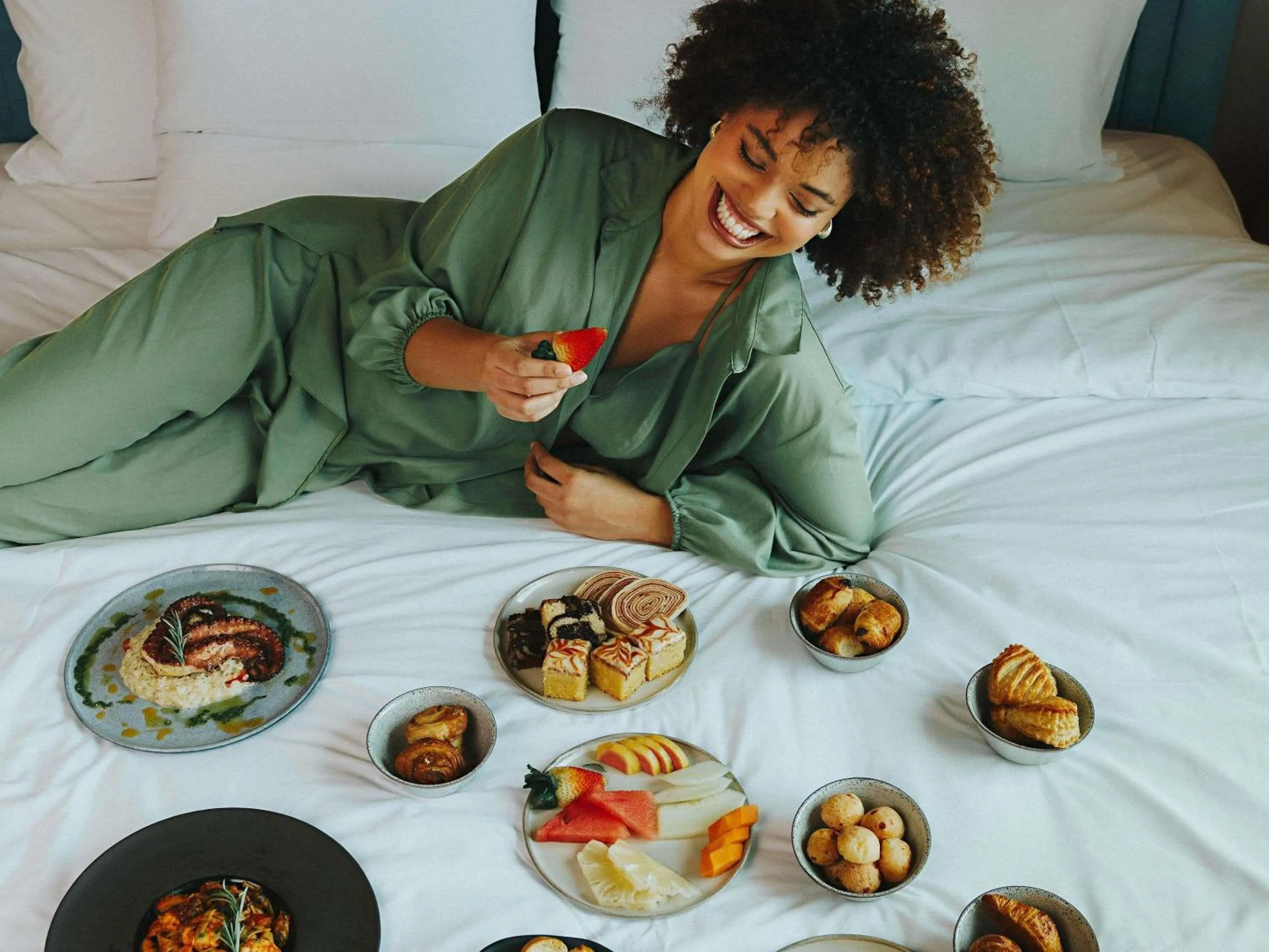 Breakfast, Bed in Novotel Recife Marina