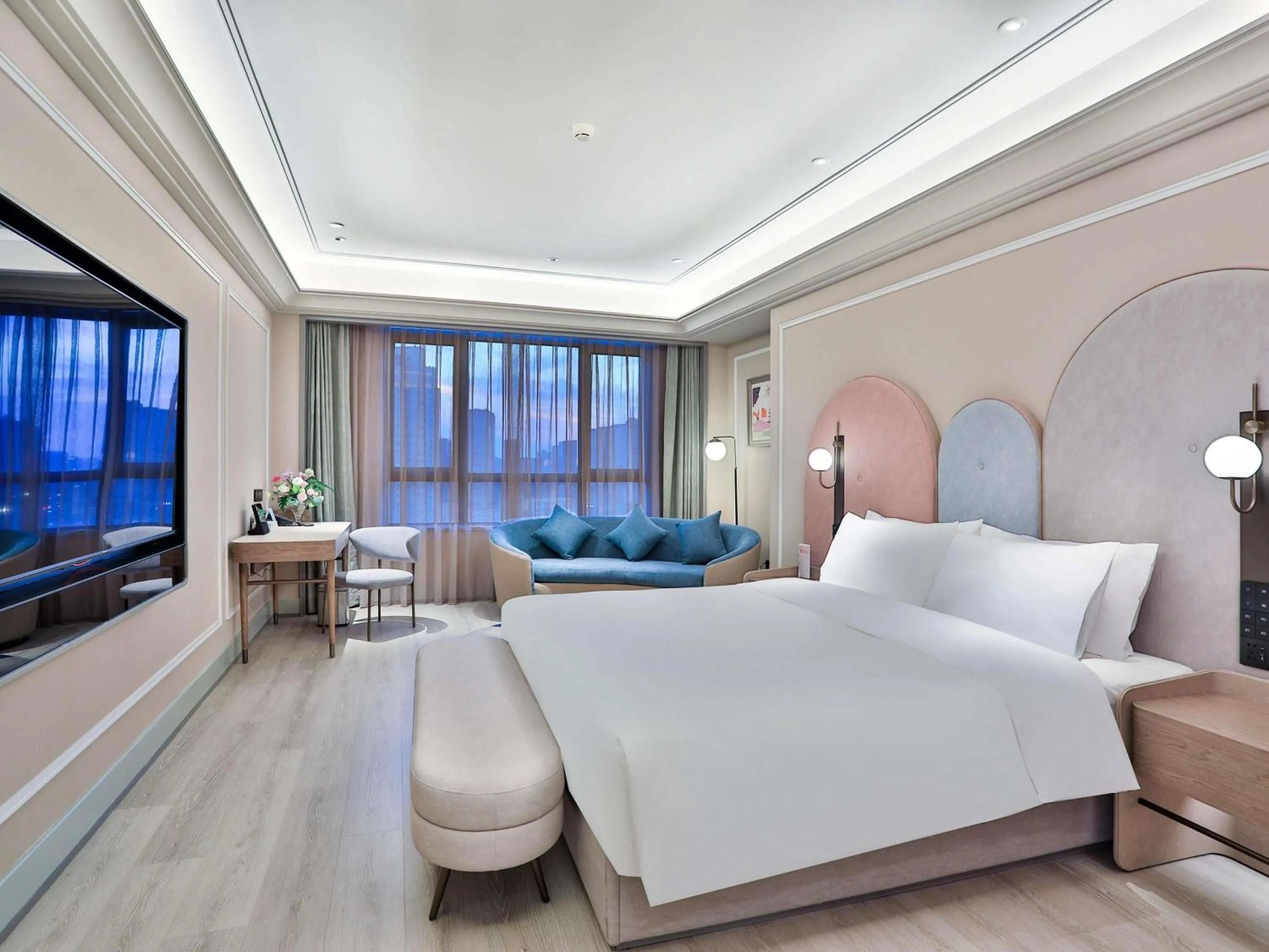 Bedroom, Bed in Mercure Hangzhou Xixi Zijingang