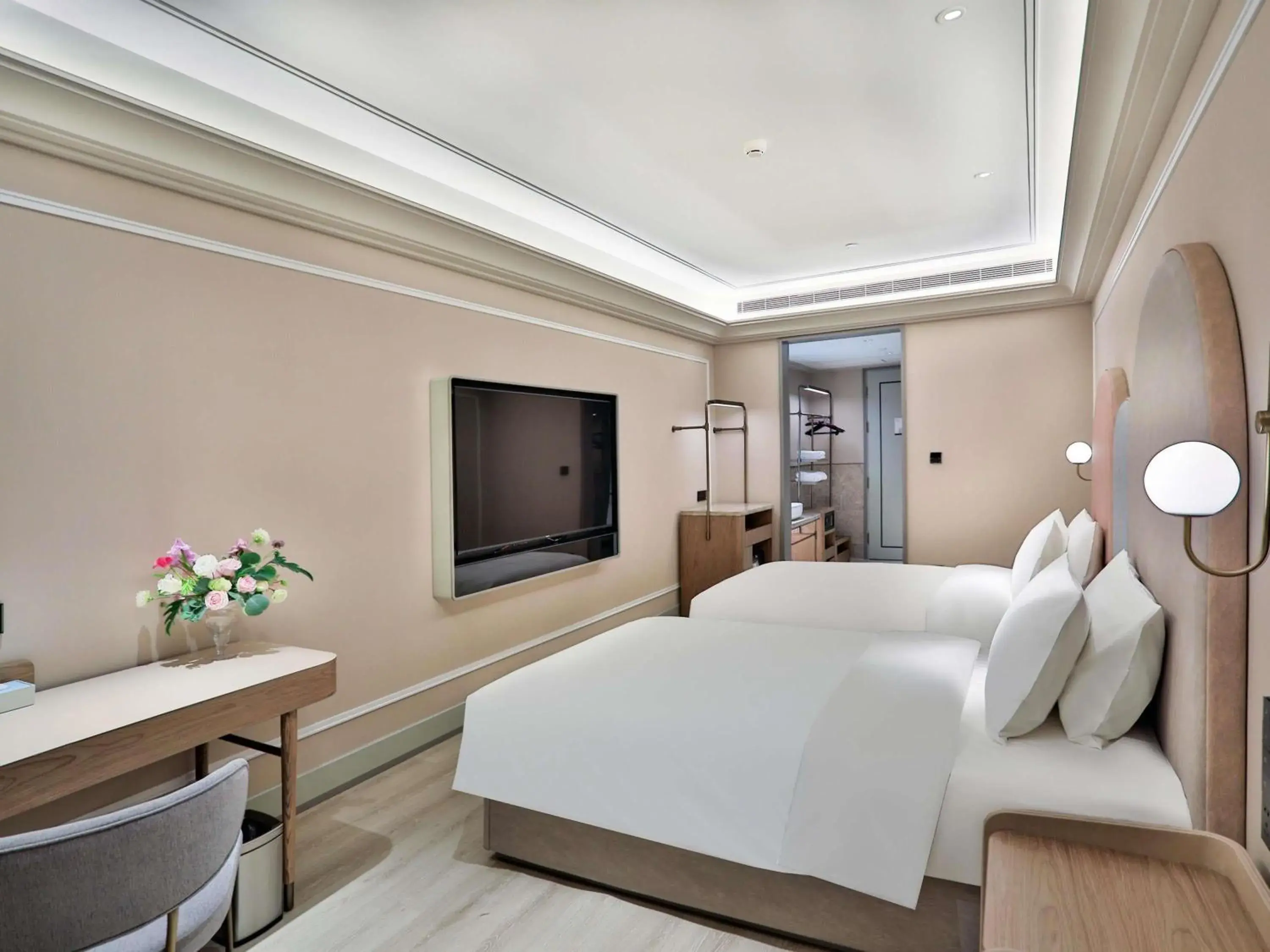 Standard Two Single Bed in Mercure Hangzhou Xixi Zijingang Standard Two Single Bed in Mercure Hangzhou Xixi Zijingang
