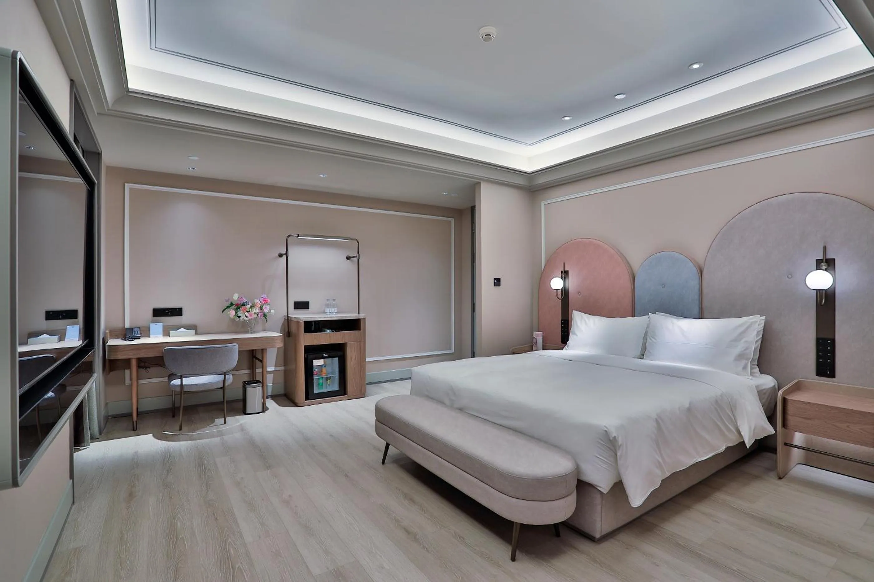 Bed in Mercure Hangzhou Xixi Zijingang