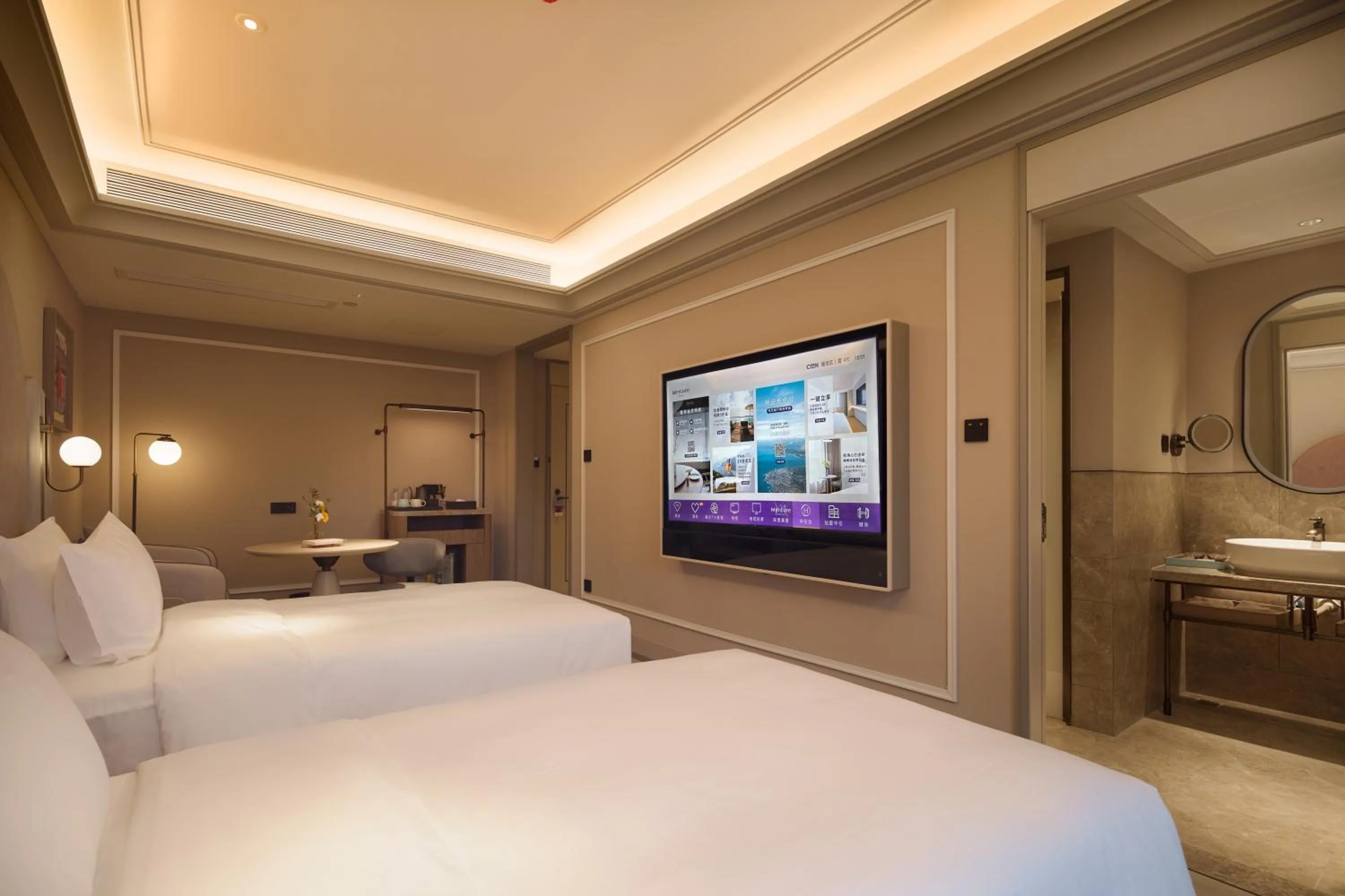 Bed in Mercure Xi'an History Museum