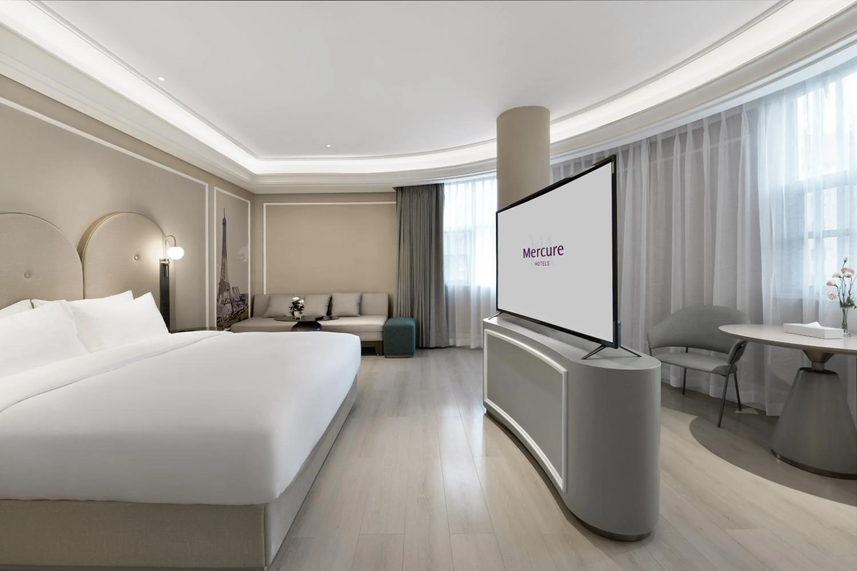 TV and multimedia, Bed in Mercure Shenzhen Nanshan
